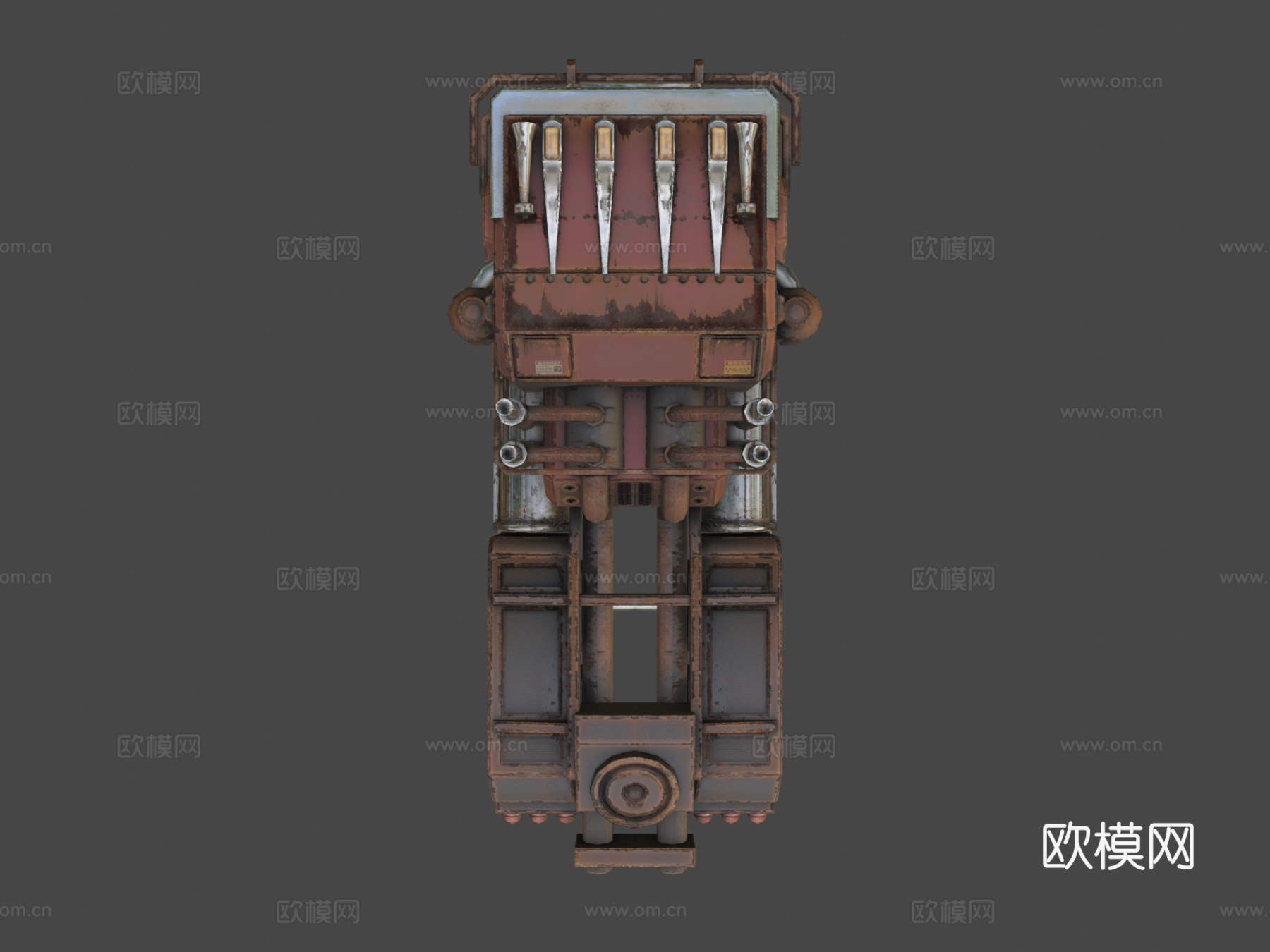 F4NV牵引单元3d模型下载（渲染图7）