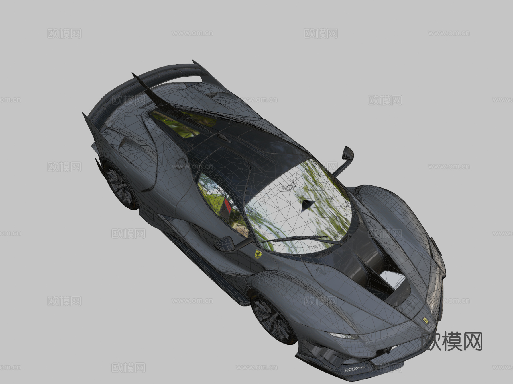 - 法拉利 FXX-K 进化版 特别感谢 600(凯文 (ケ3d模型下载（渲染图2）