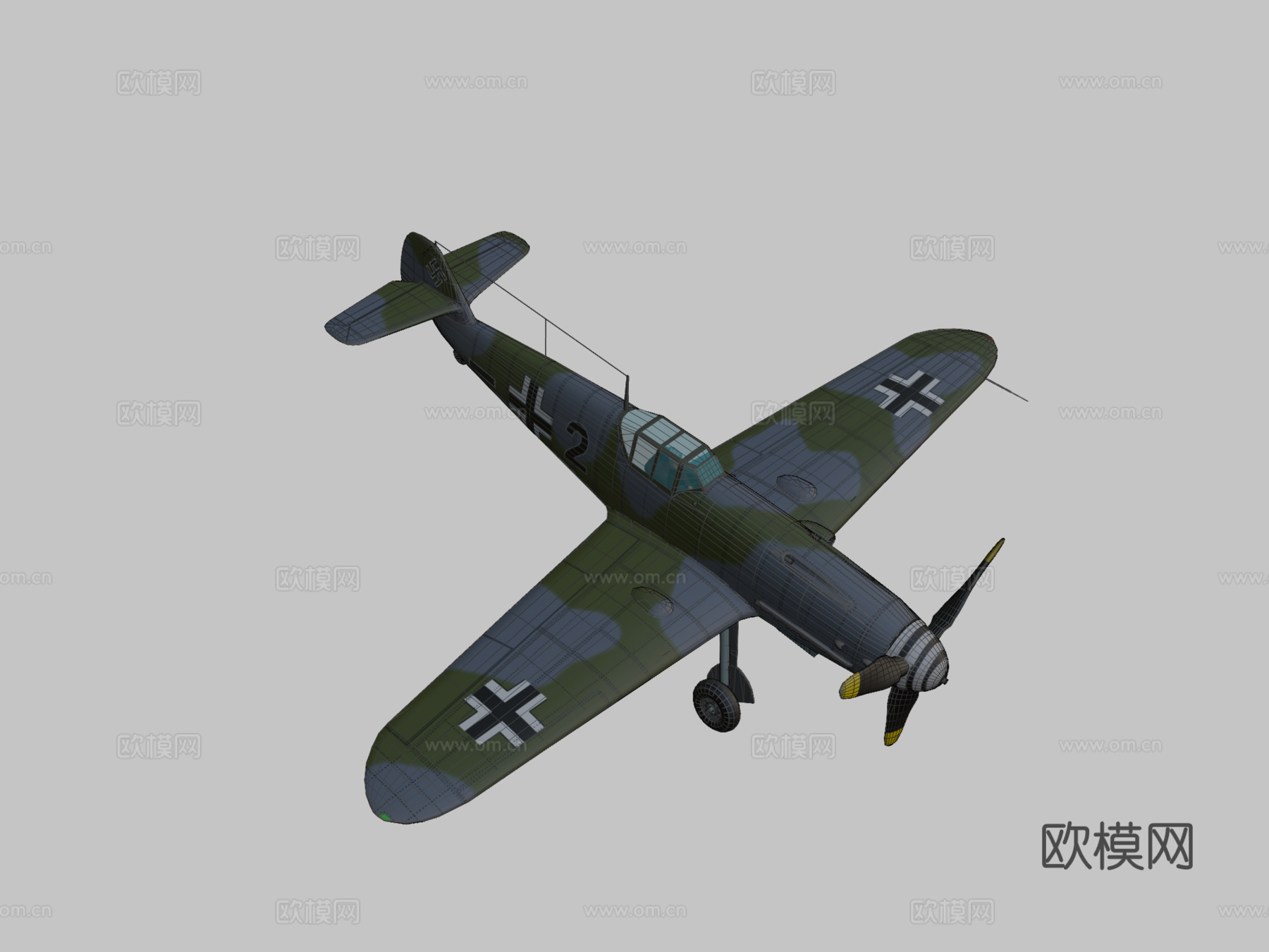 BF1093d模型下载（渲染图2）
