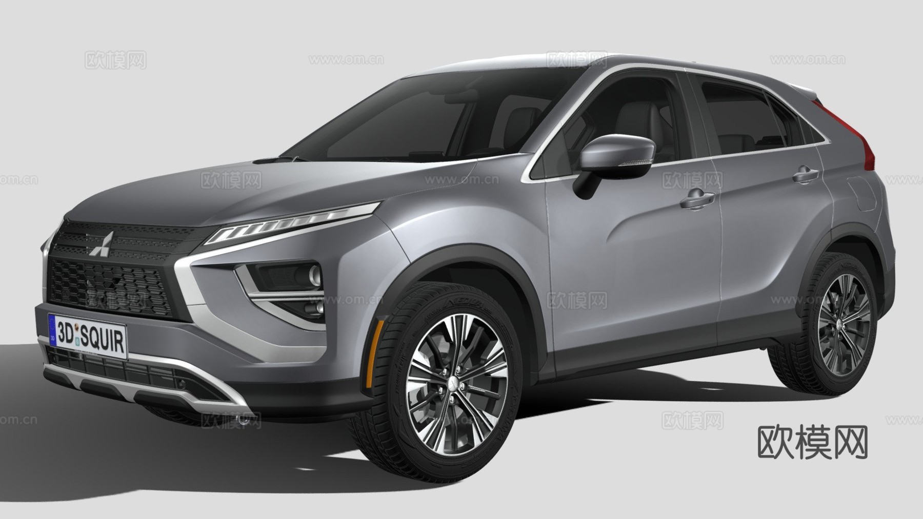 三菱 Eclipse Cross 美国 20223d模型下载（渲染图1）
