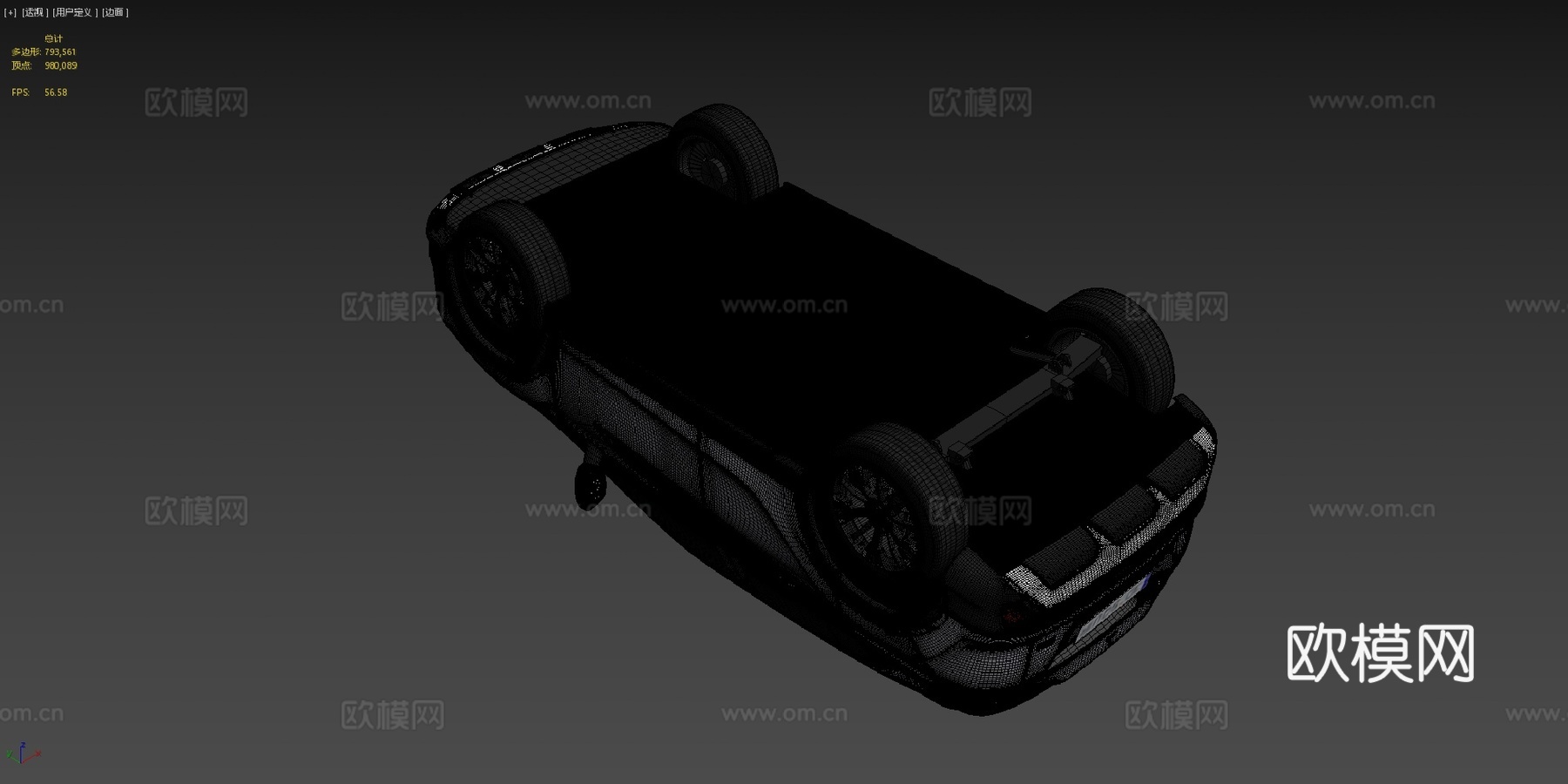 三菱 Eclipse Cross 美国 20223d模型下载（渲染图4）