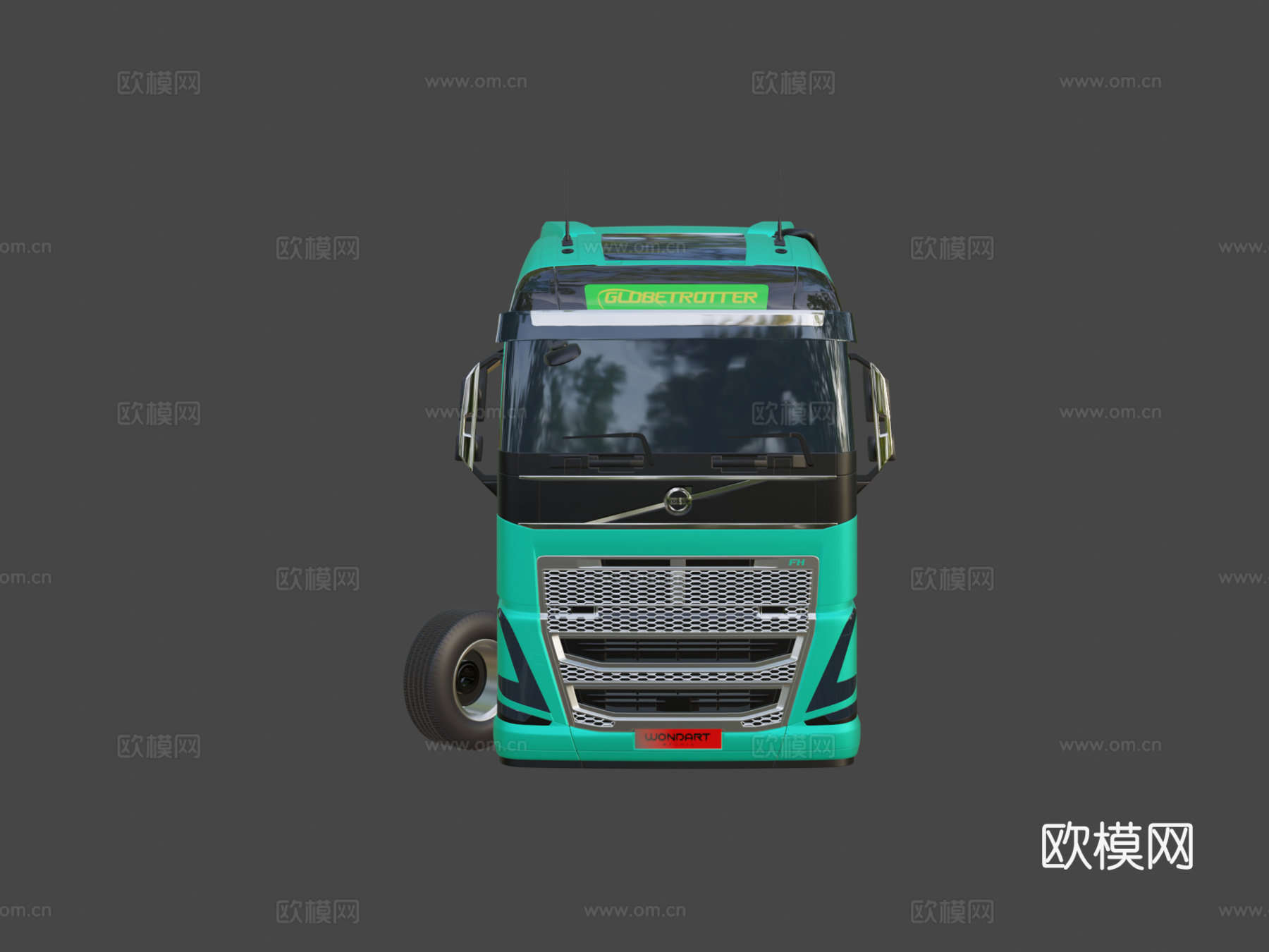 沃尔沃 FH16 20203d模型下载（渲染图7）