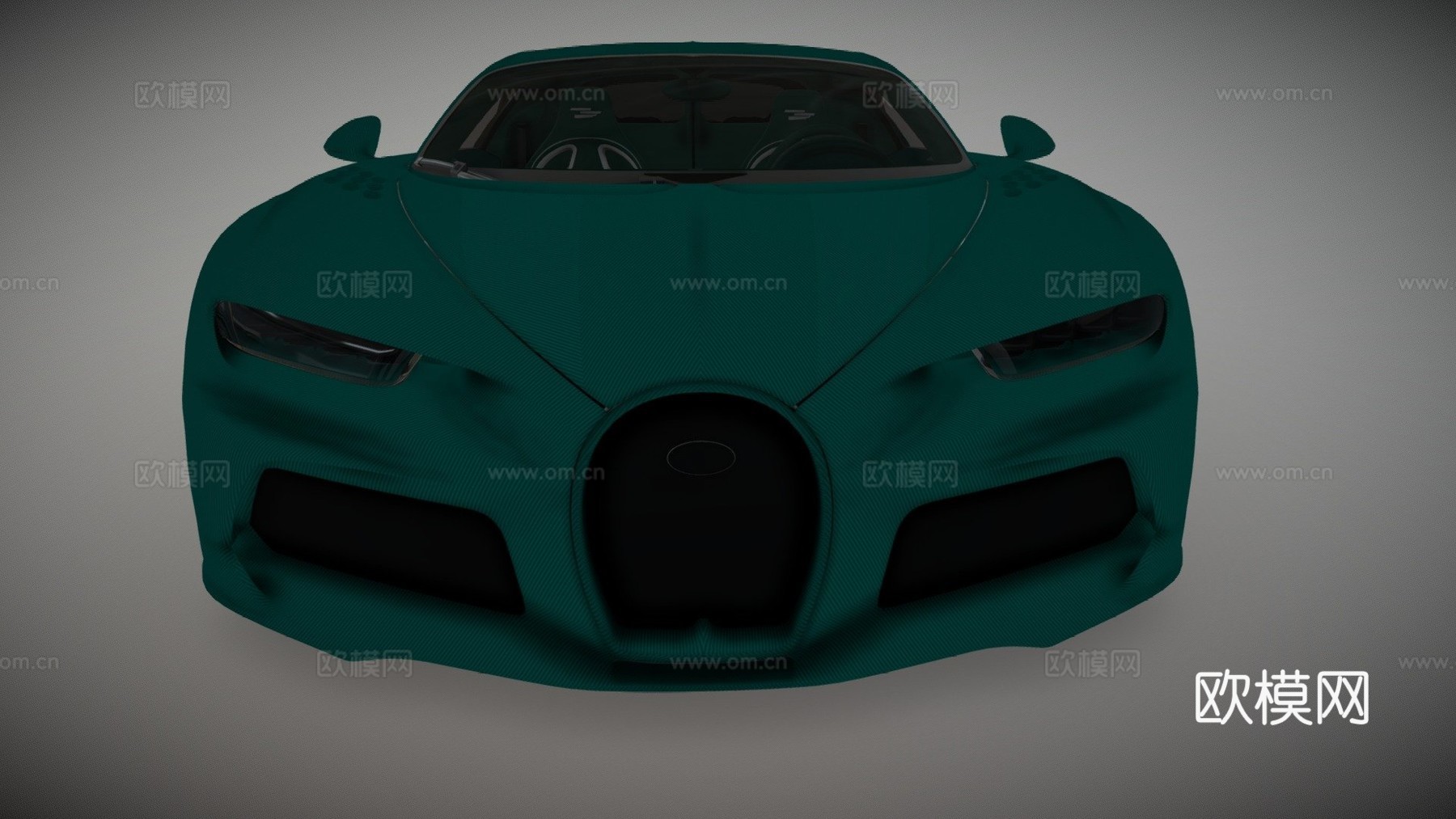 布加迪凯龙最后单元3d模型下载（渲染图1）