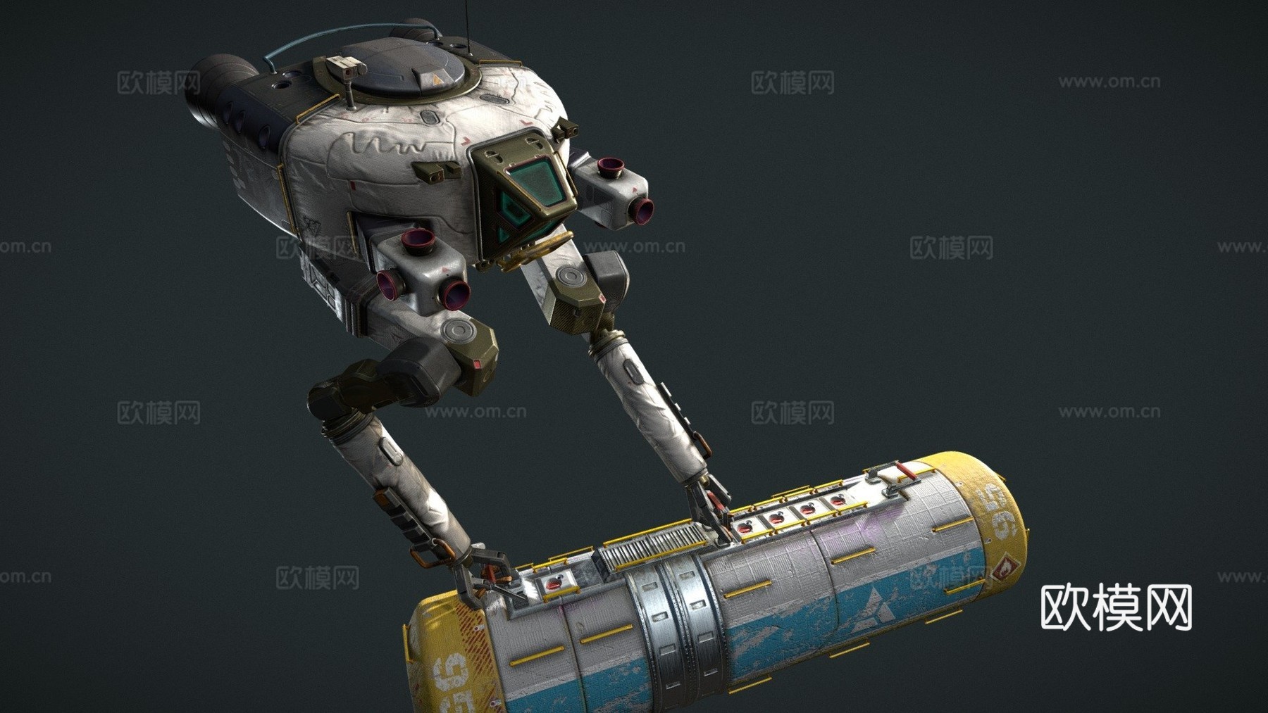 太空船EAV2=螃蟹=3d模型下载（渲染图1）