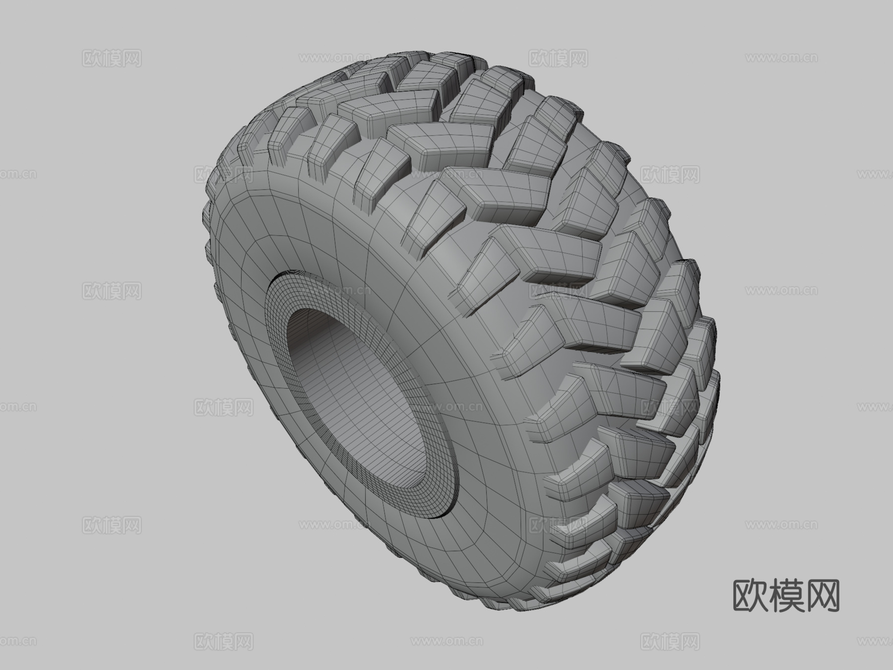 全地形车轮 SDC3d模型下载（渲染图3）