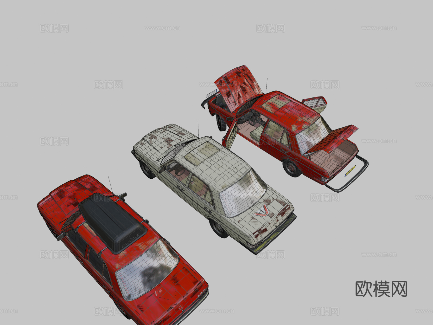 年科隆萨贝尔沙龙3d模型下载（渲染图2）