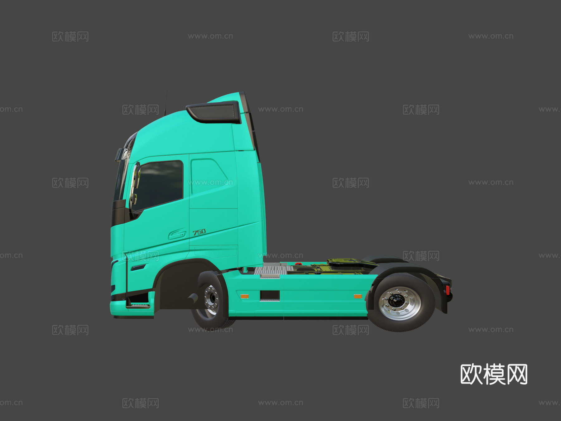 沃尔沃 FH16 20203d模型下载（渲染图6）