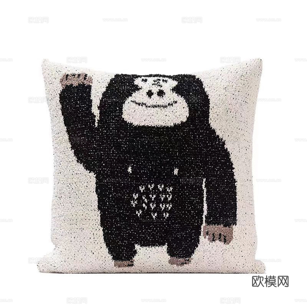 抱枕 现代抱枕 印花抱枕 动物抱枕