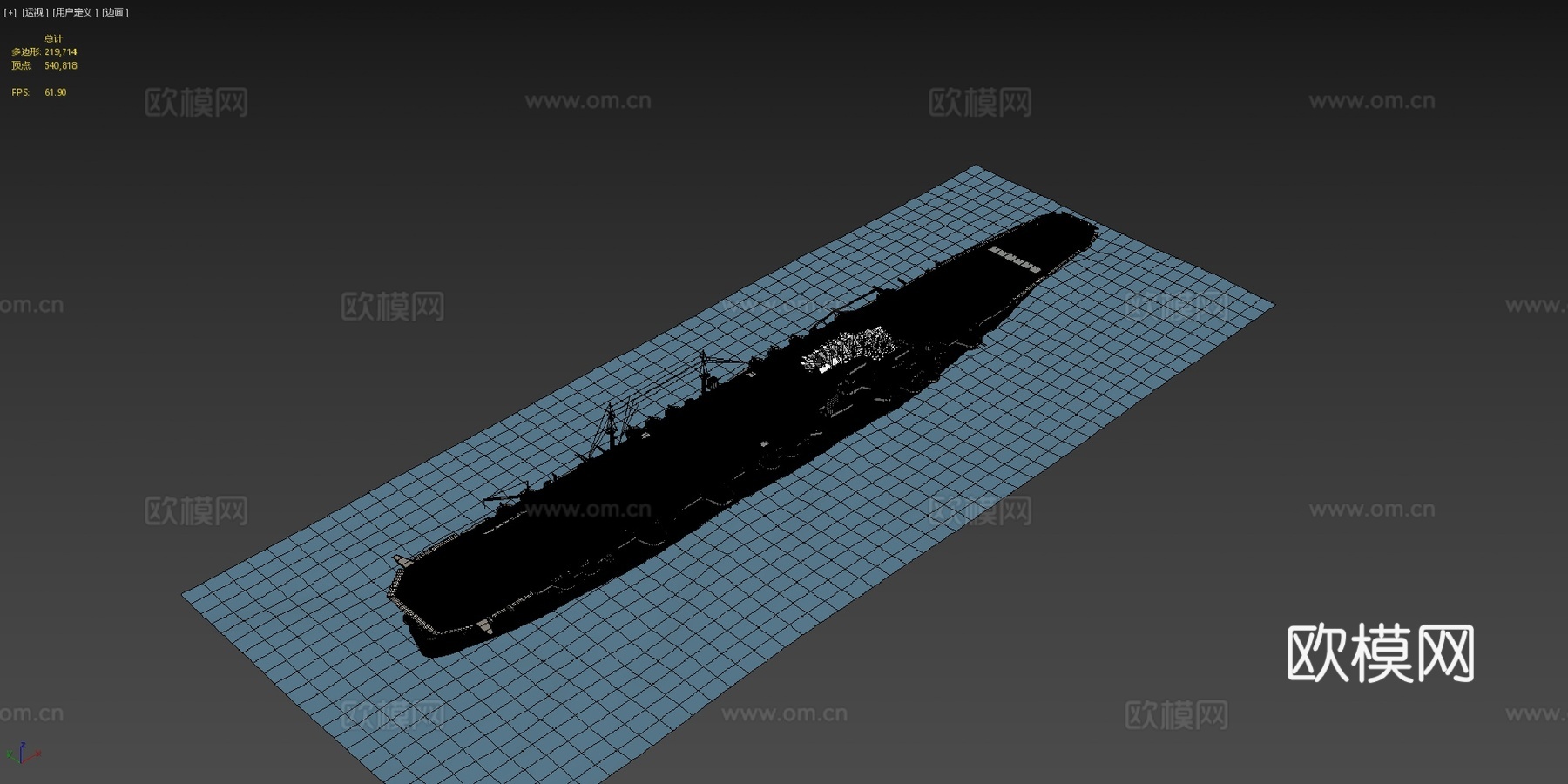 大凤3d模型下载（渲染图4）