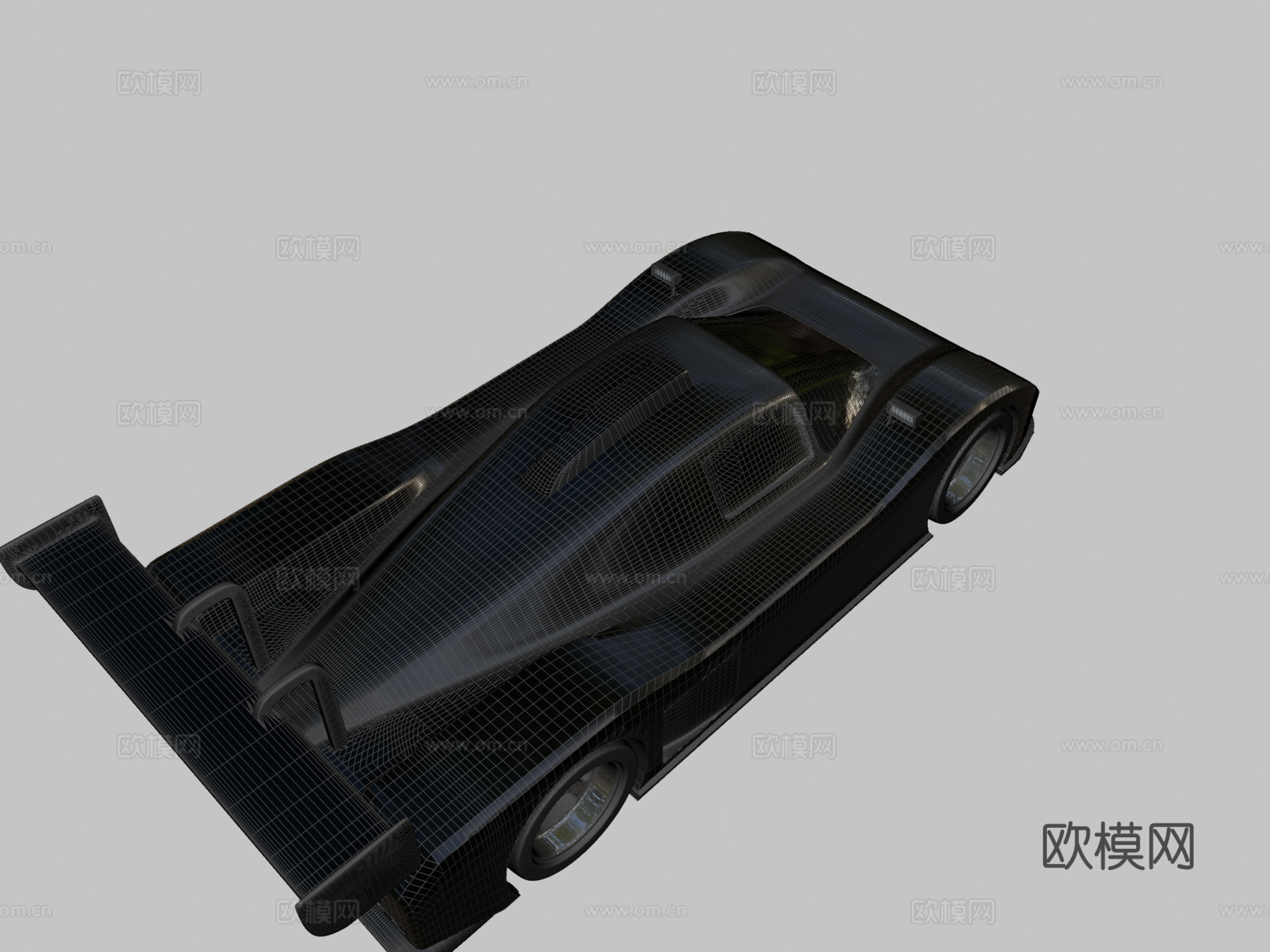 勒芒赛车3d模型下载（渲染图2）