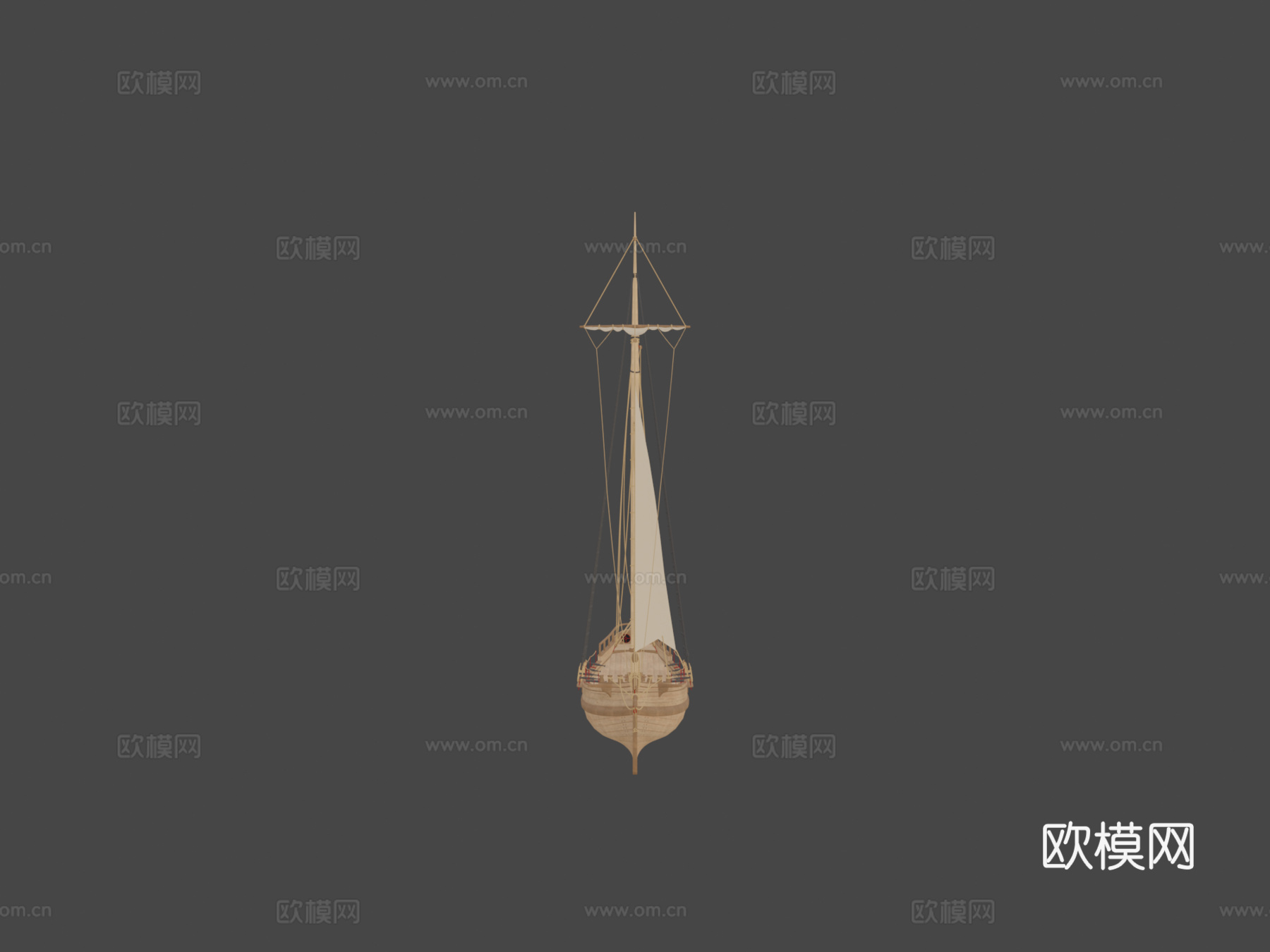 波罗的海快艇，Snapp Opp型3d模型下载（渲染图5）