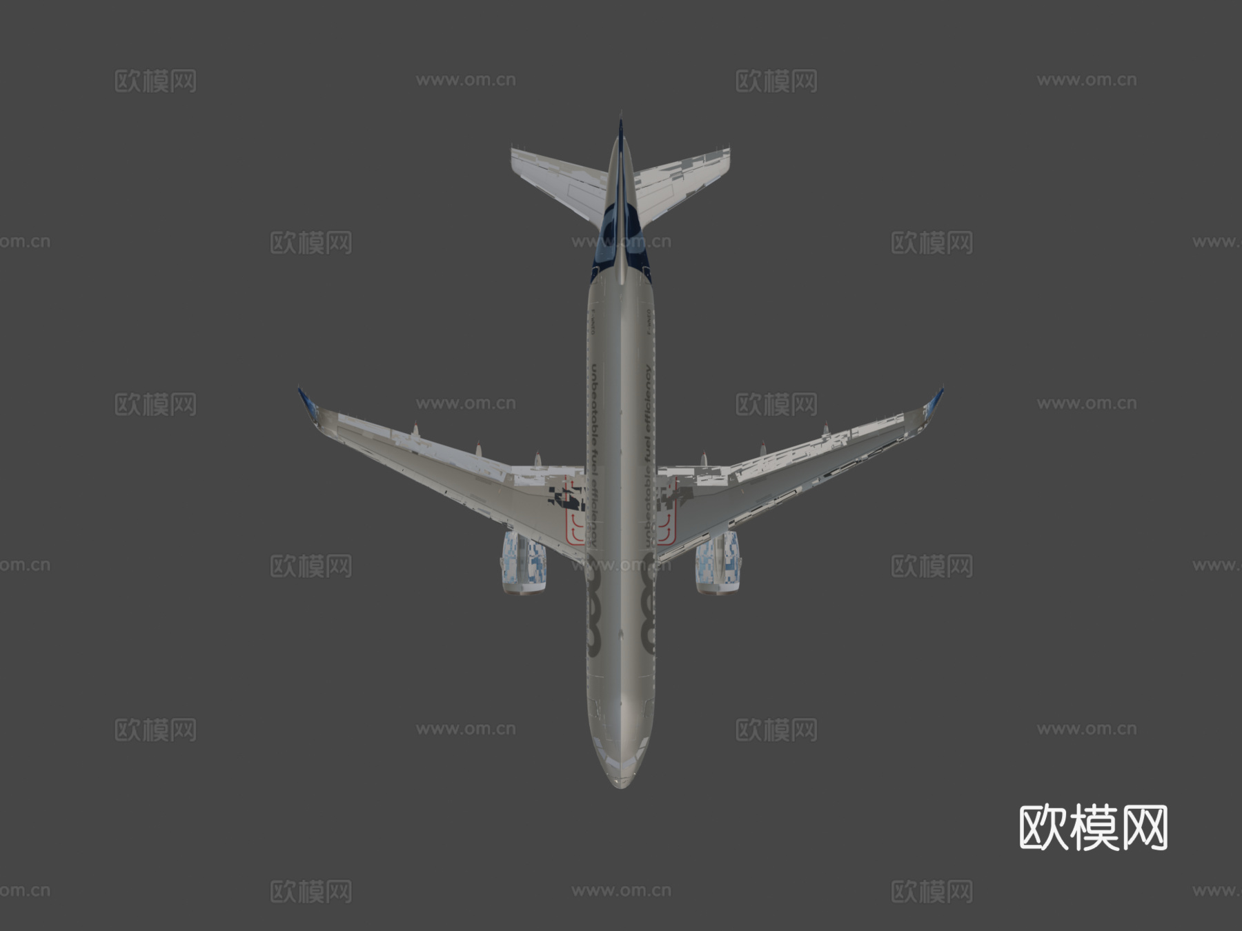 空客 A-320 - 引擎拆解3d模型下载（渲染图8）