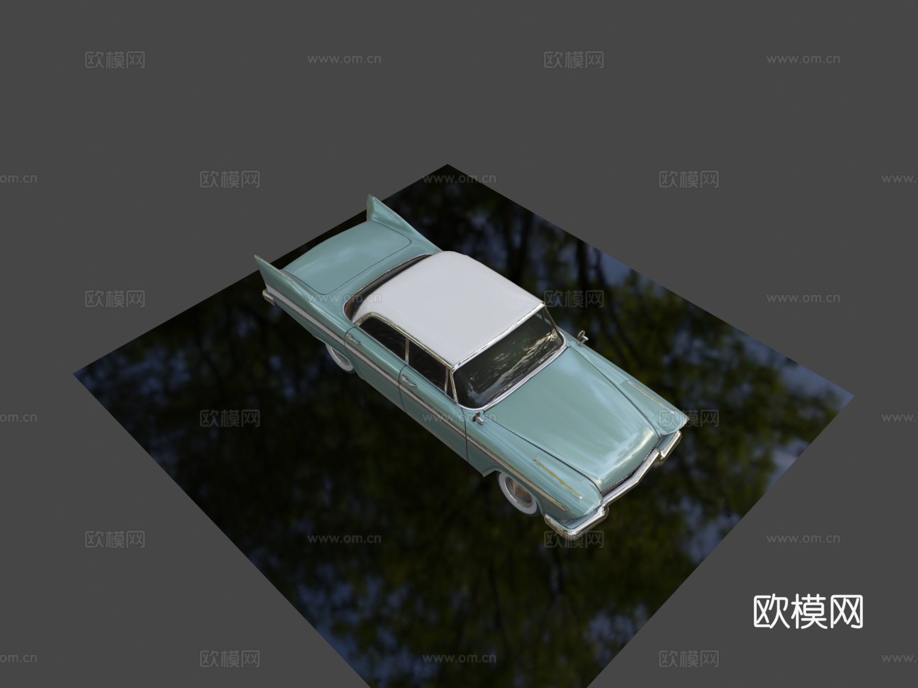 普利茅斯 Belvedere3d模型下载（渲染图7）