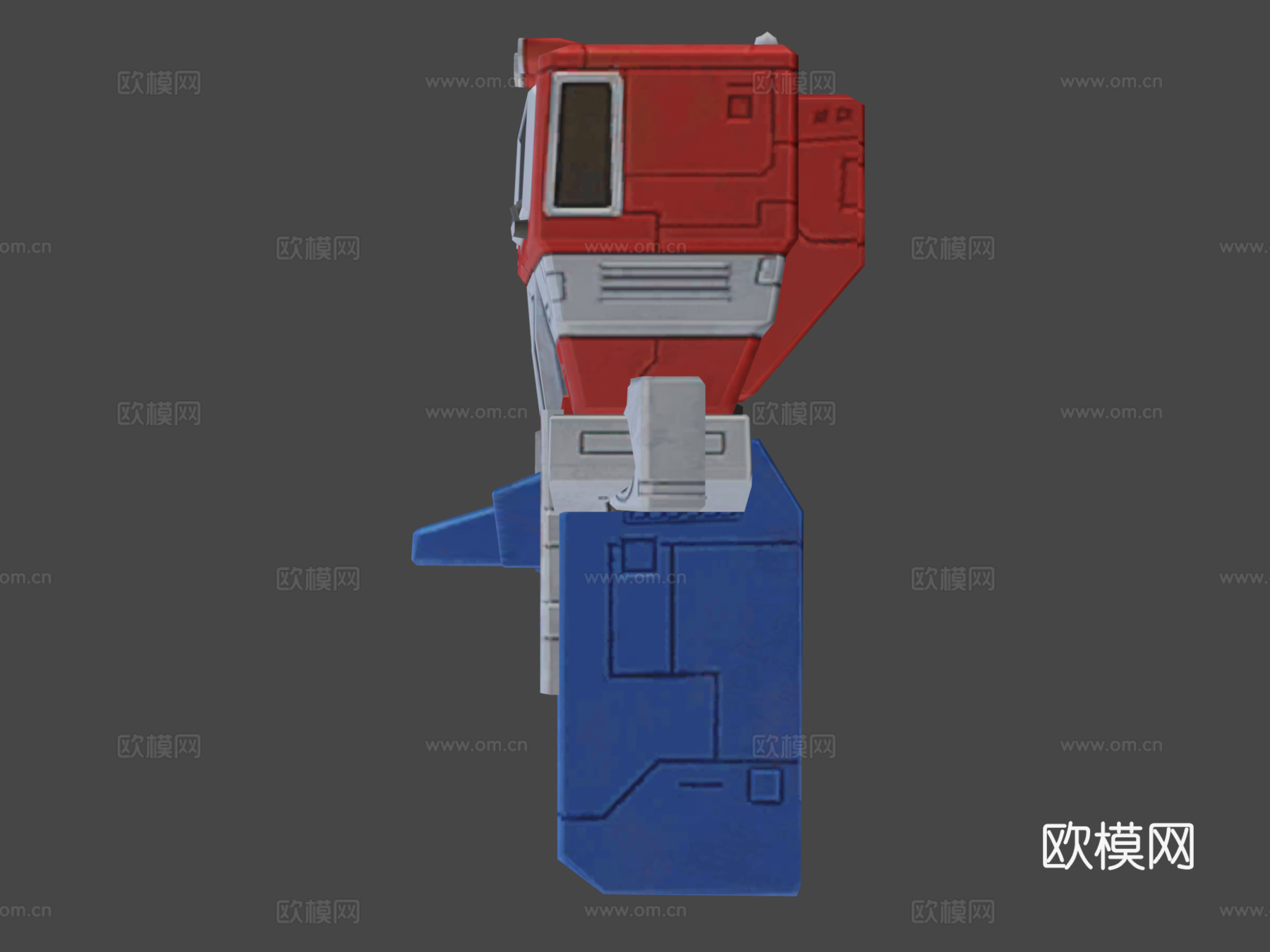 变形金刚地球战争 擎天柱3d模型