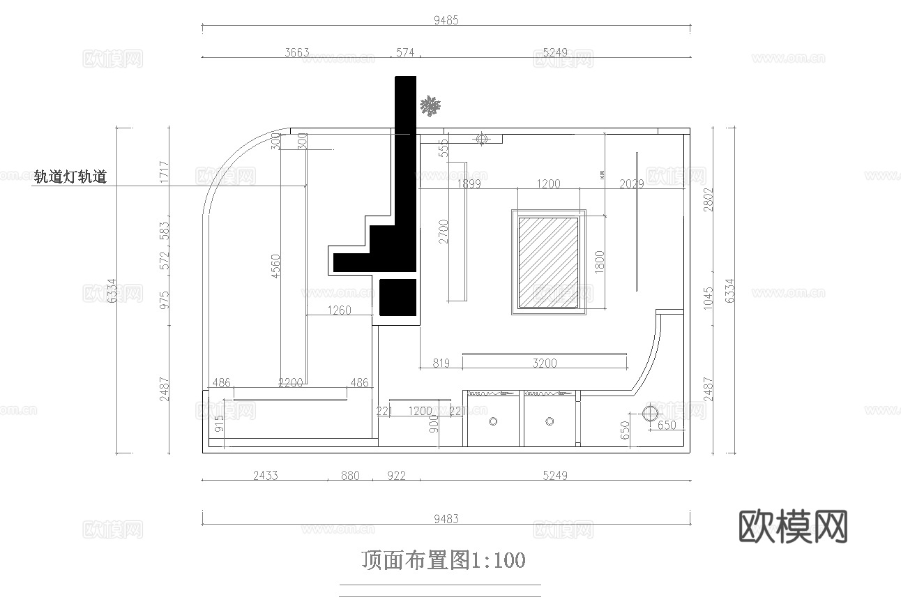潮牌男装女装服装店 最新全套 效果图 施工图设计cad施工图