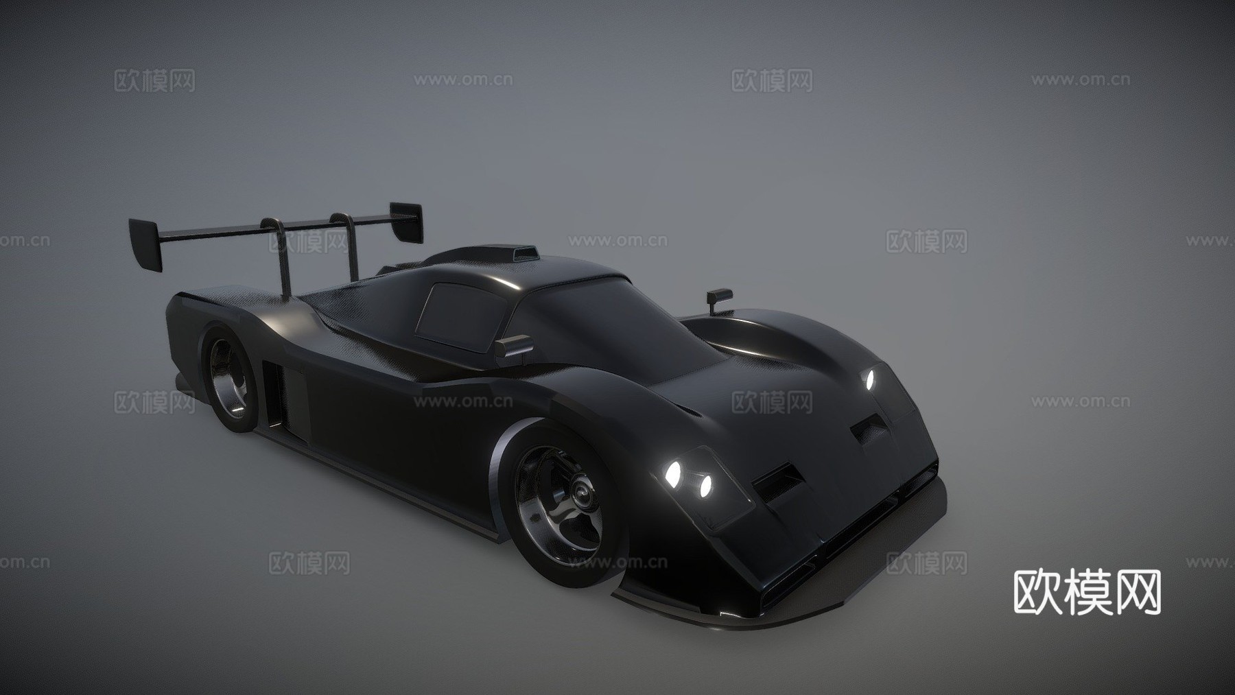 勒芒赛车3d模型下载（渲染图1）