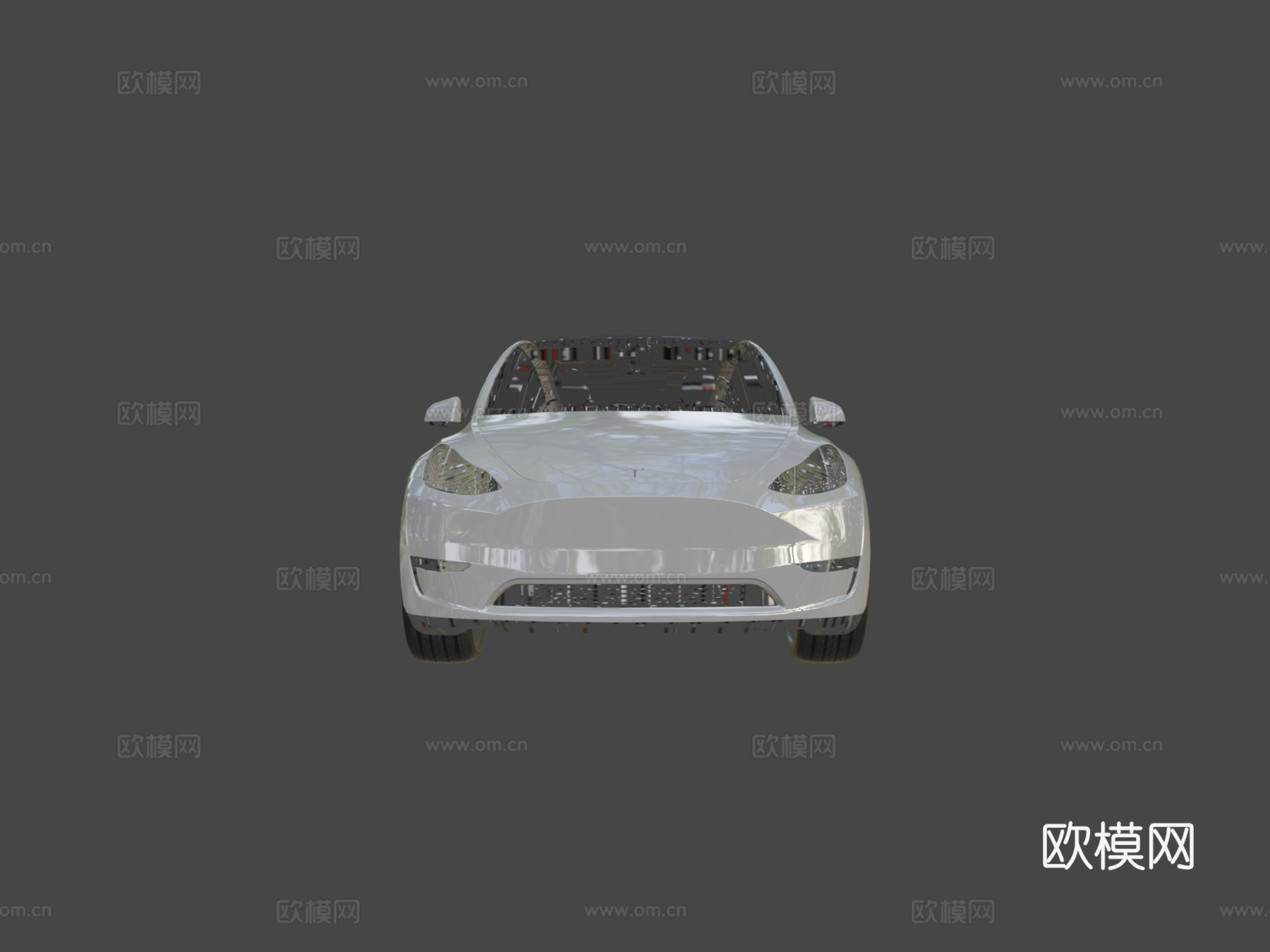 特斯拉Model Y 20223d模型下载（渲染图5）
