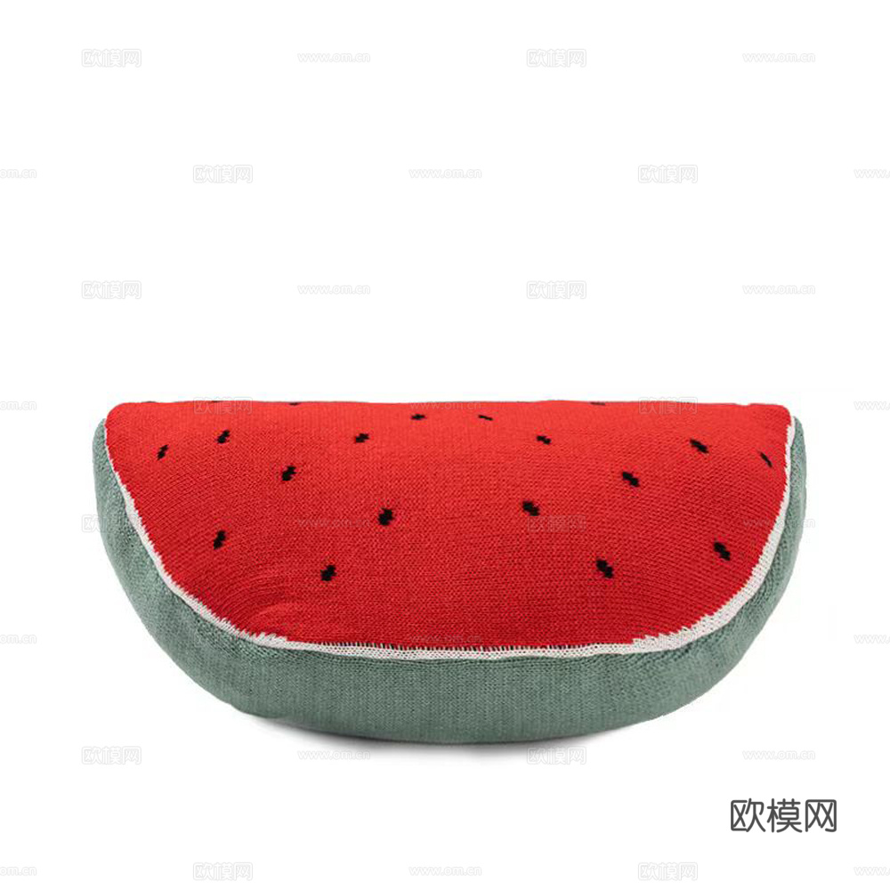 抱枕 现代抱枕 印花抱枕 西瓜抱枕