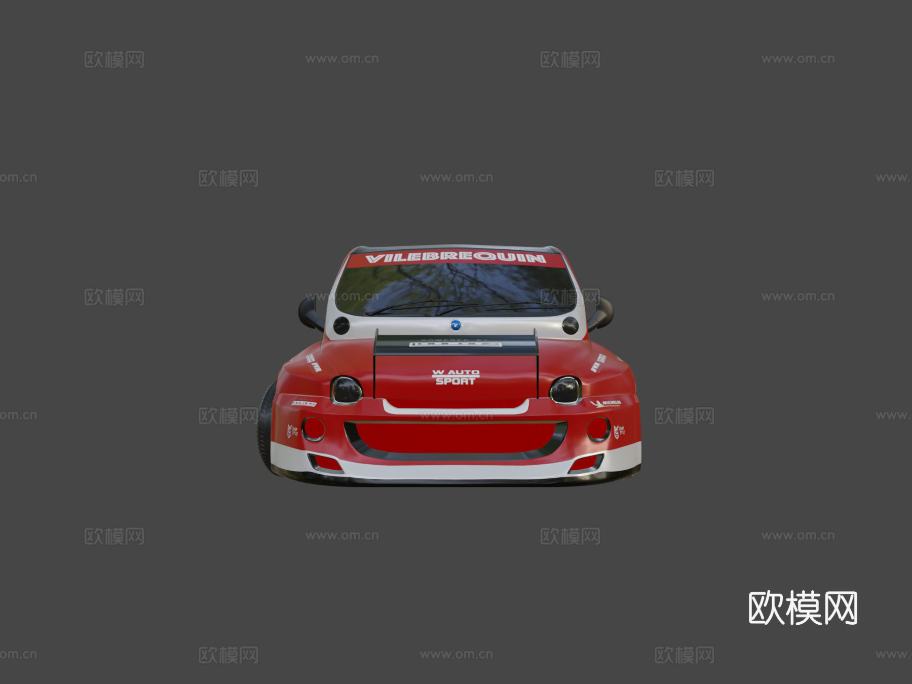 菲亚特 Multipla 1000tipla 由 Vileb3d模型下载（渲染图5）