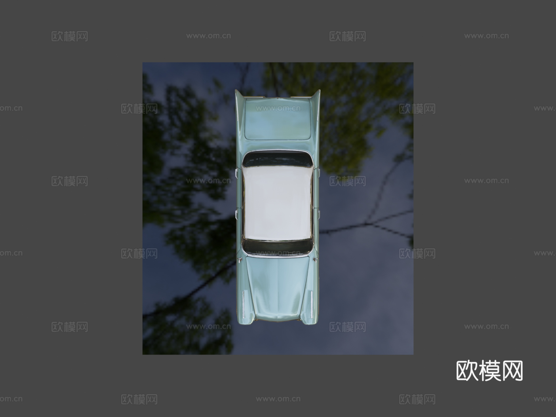 普利茅斯 Belvedere3d模型下载（渲染图8）