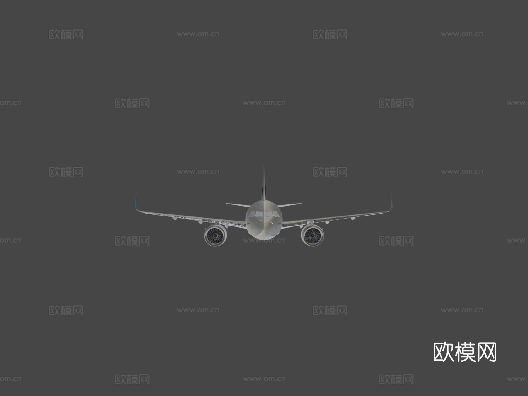 空客 A-320 - 引擎拆解3d模型下载（渲染图5）