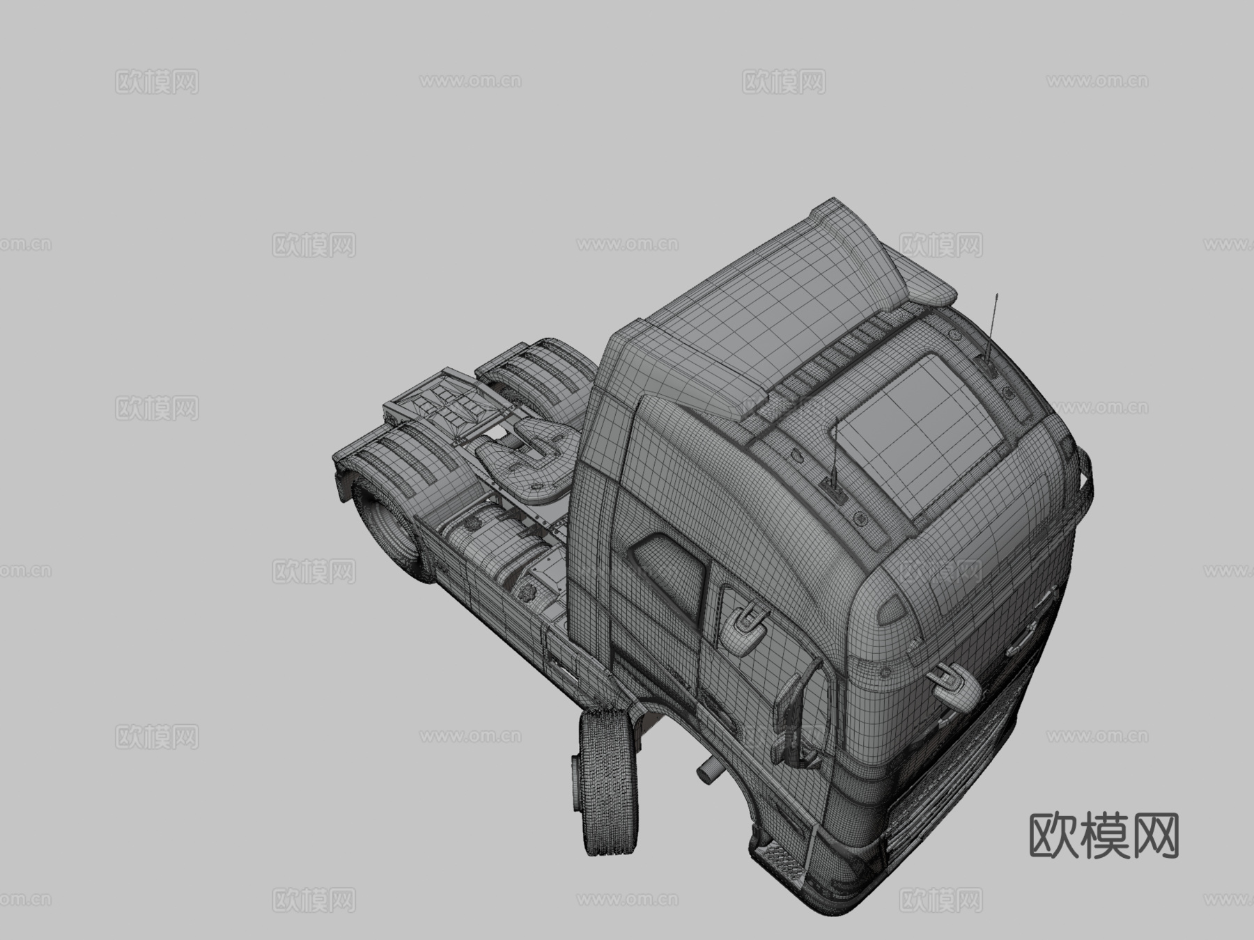 沃尔沃 FH16 20203d模型下载（渲染图3）
