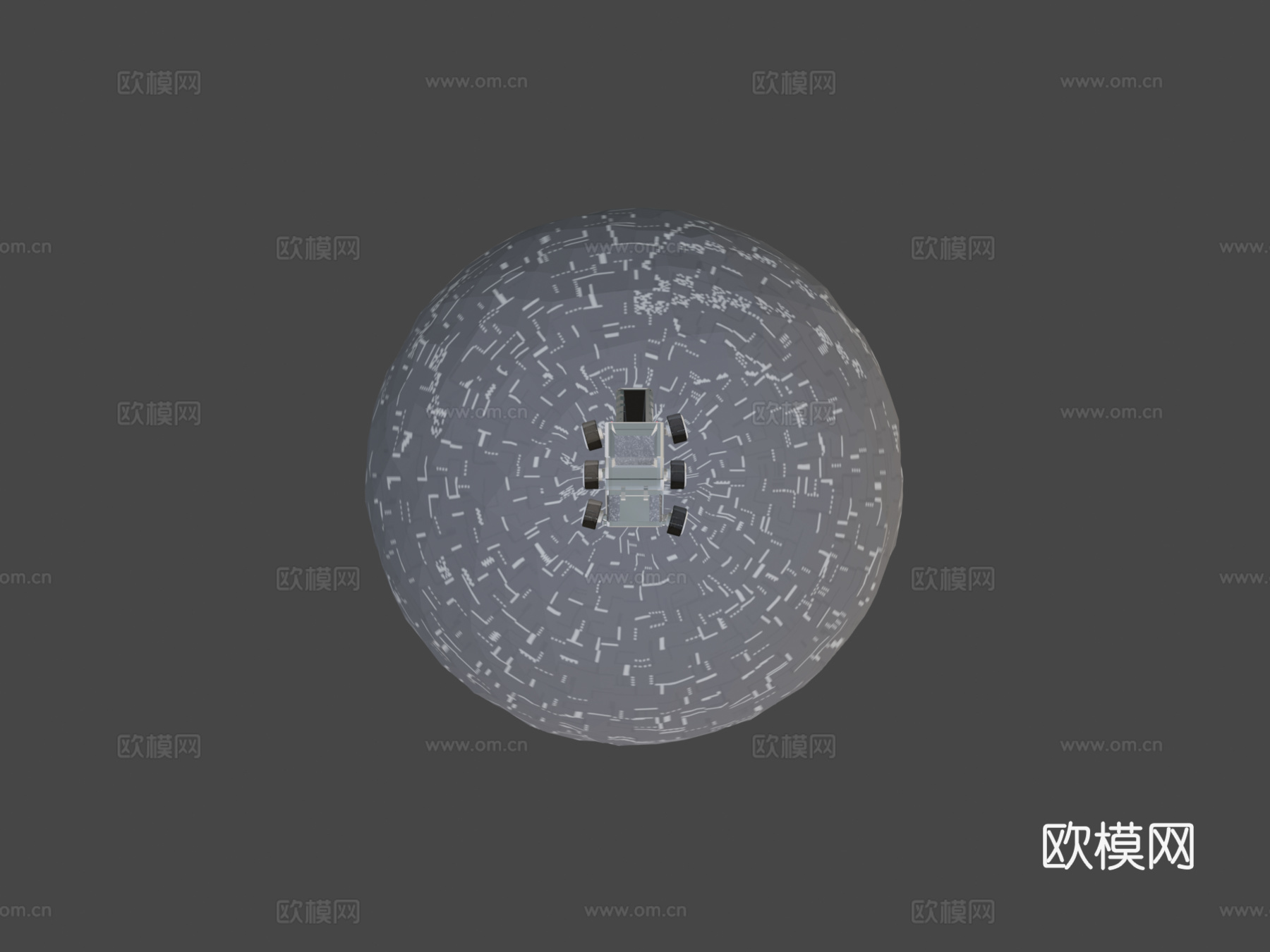 太空工程师 - 漫游者概念3d模型下载（渲染图6）