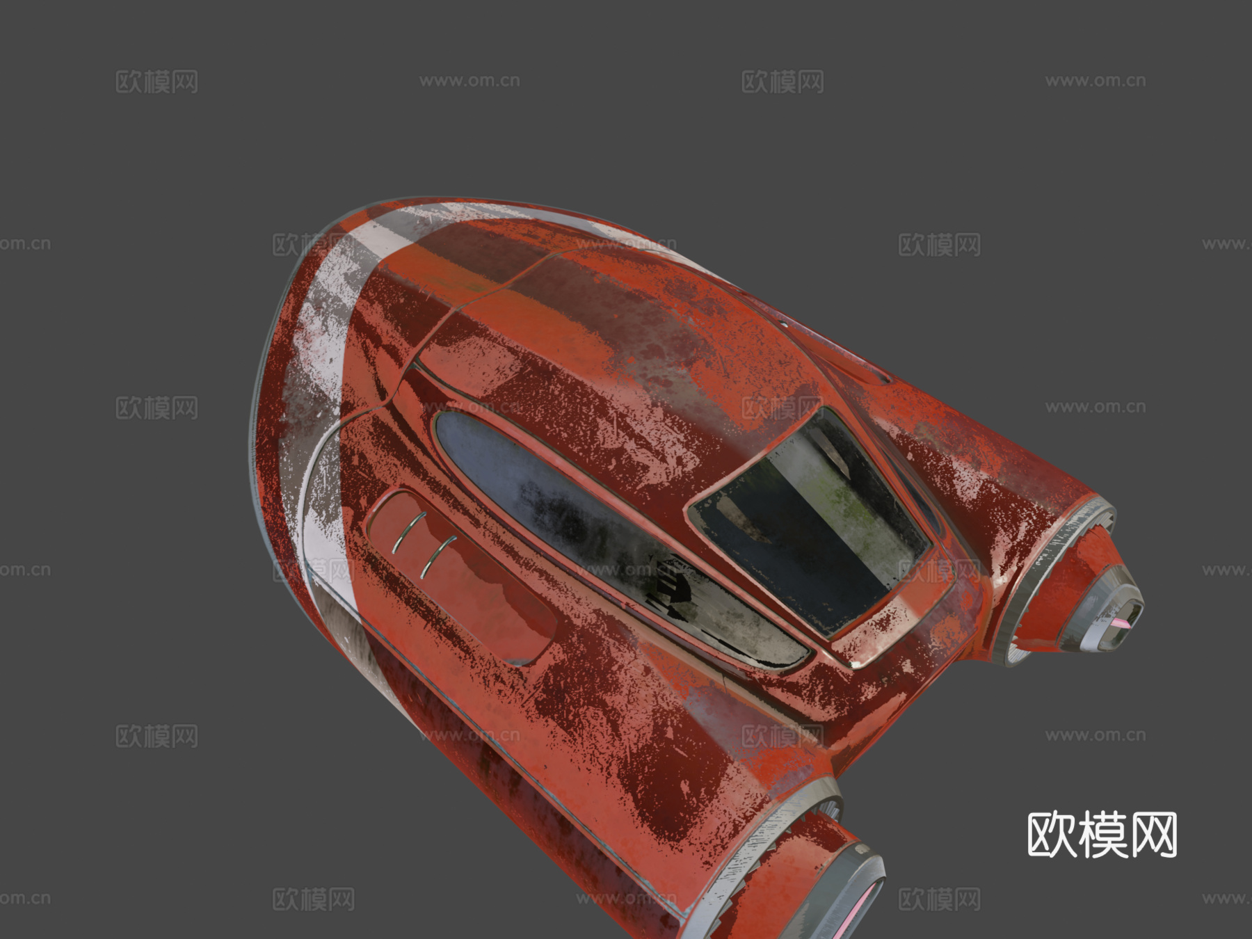 宇宙飞船3d模型下载（渲染图8）
