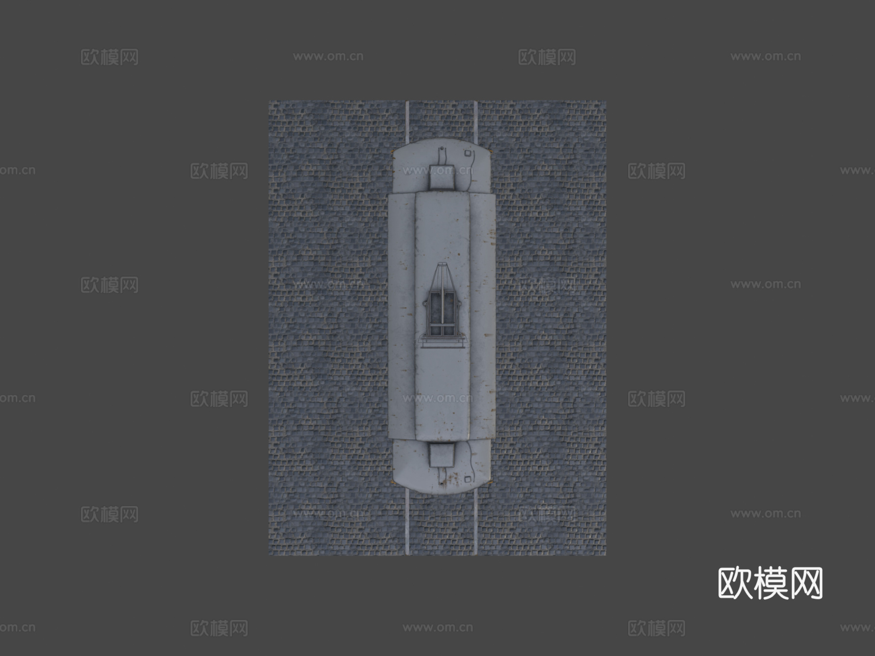 老式有轨电车3d模型下载（渲染图7）