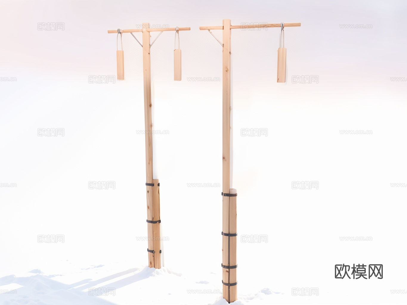 庭院小品su模型