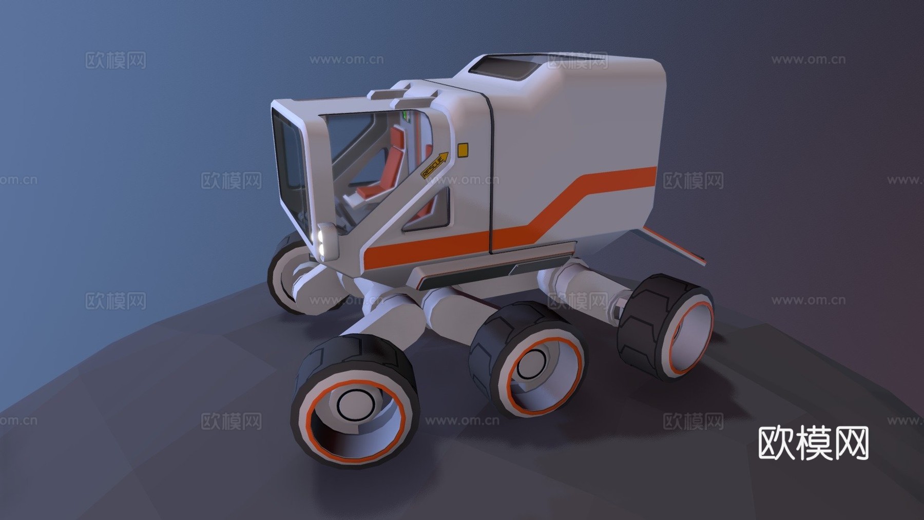 太空工程师 - 漫游者概念3d模型下载（渲染图1）