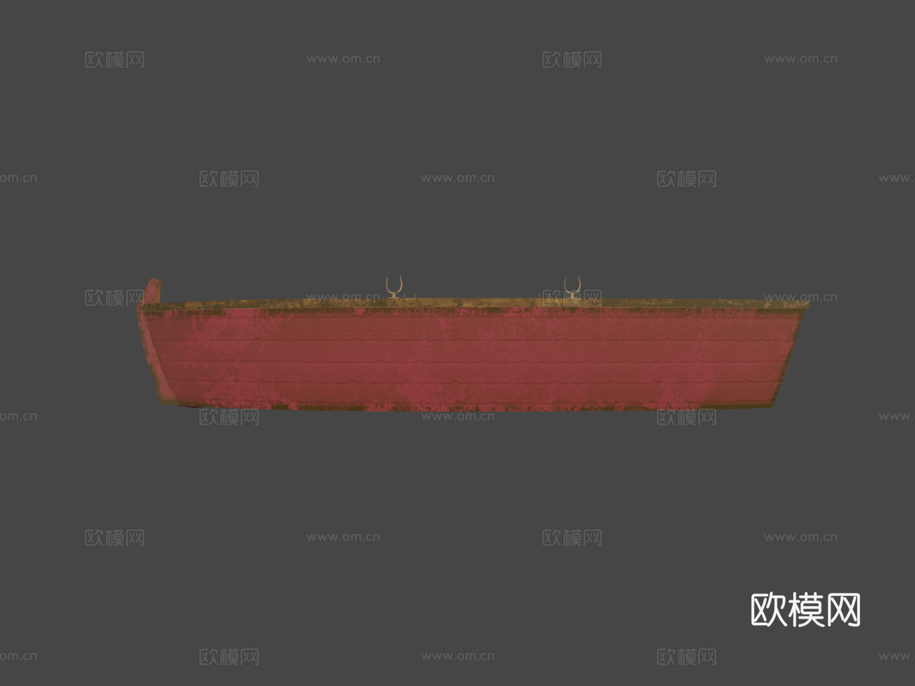 划艇3d模型下载（渲染图6）