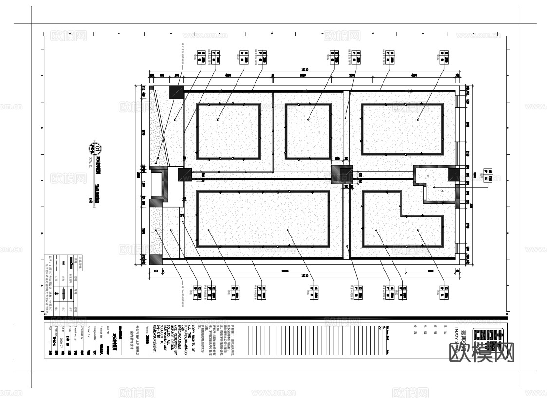 潮牌男装女装服装店 最新全套 效果图 施工图设计cad施工图