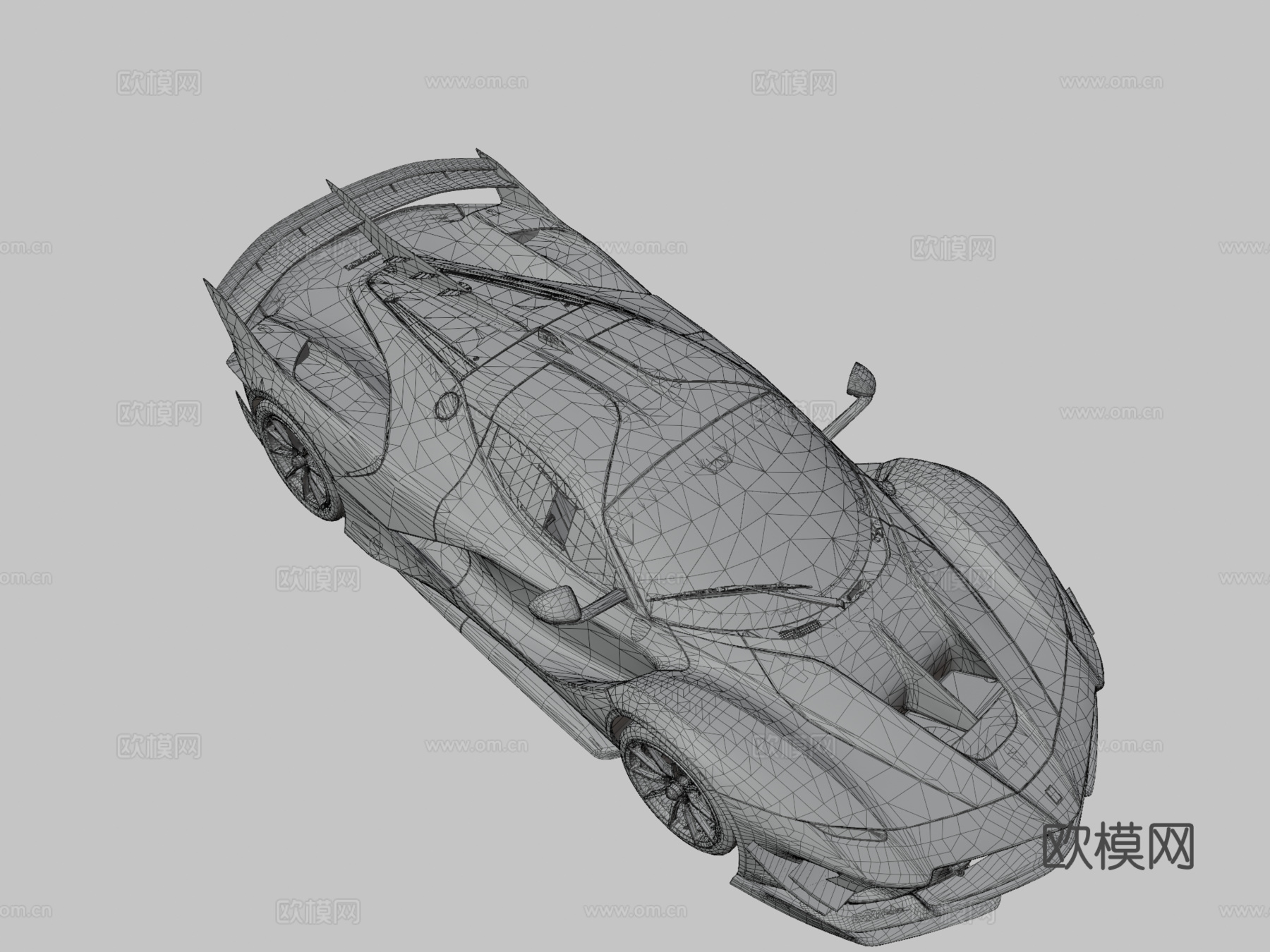 - 法拉利 FXX-K 进化版 特别感谢 600(凯文 (ケ3d模型下载（渲染图3）