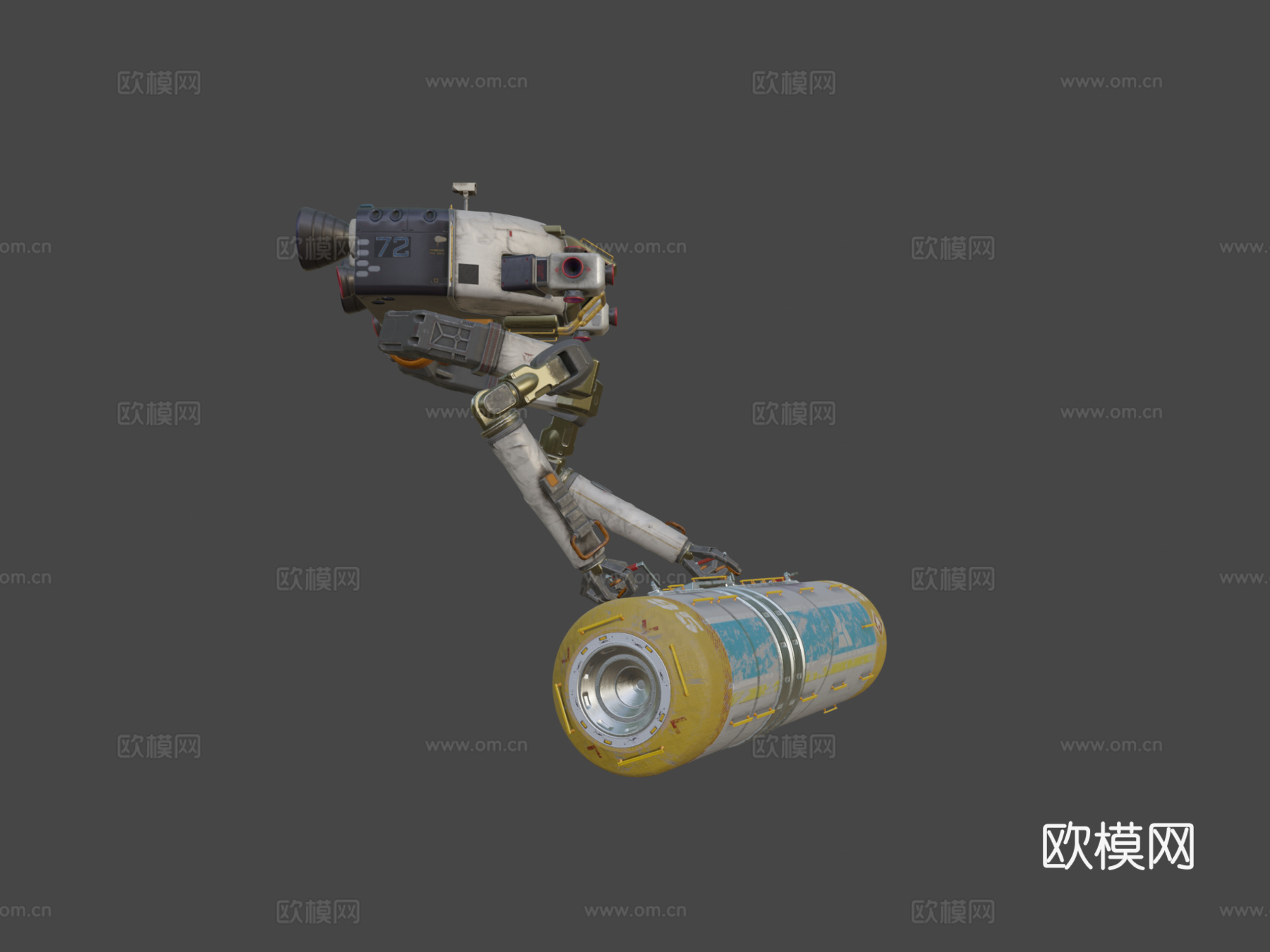 太空船EAV2=螃蟹=3d模型下载（渲染图5）