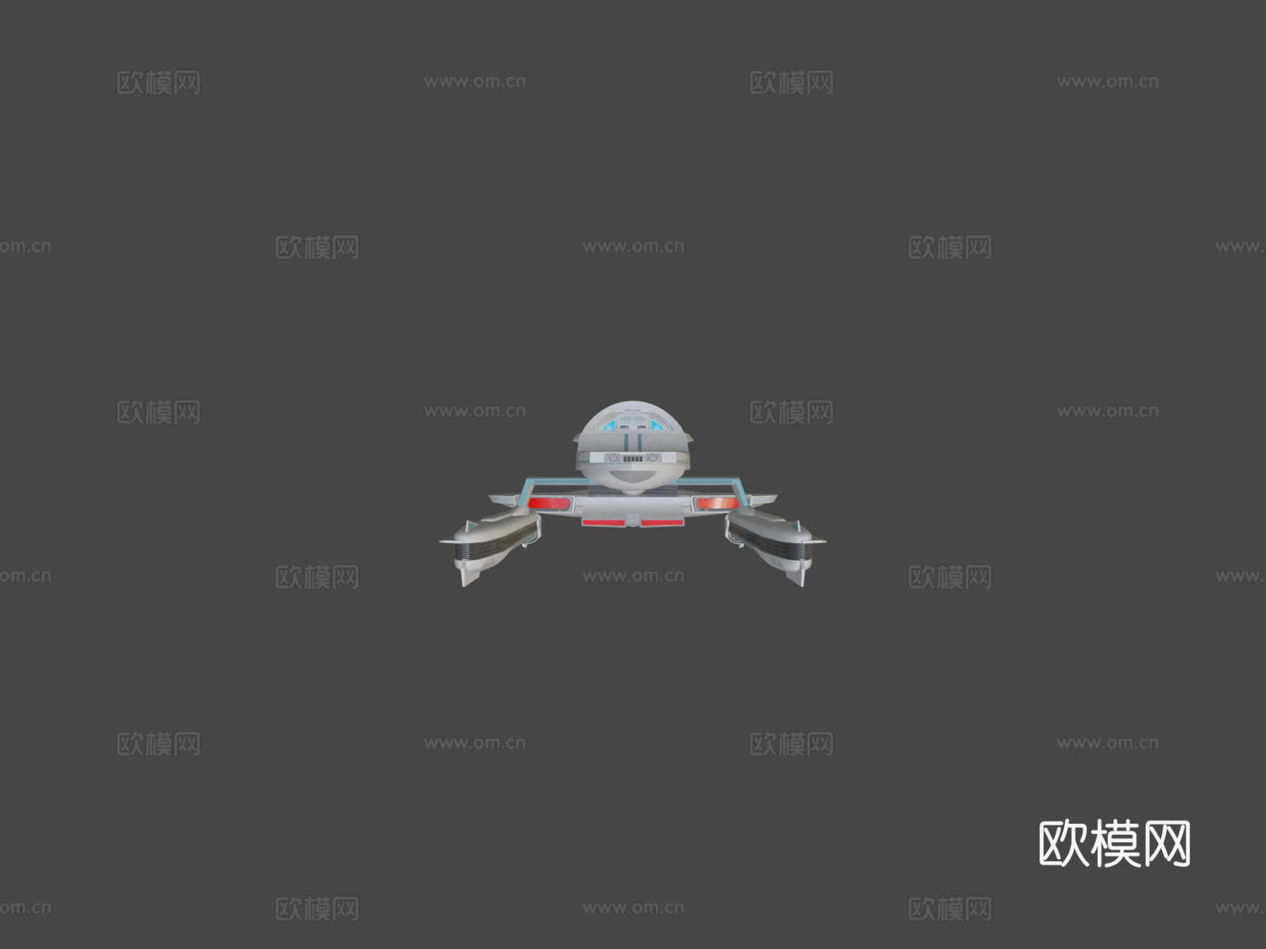 卓越级改装USS企业号NCC-1701-B3d模型下载（渲染图5）