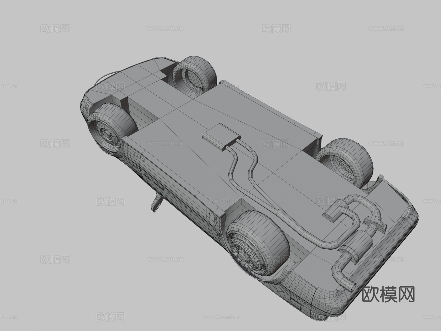 马自达 RX-7 FC 近未来改装3d模型下载（渲染图3）
