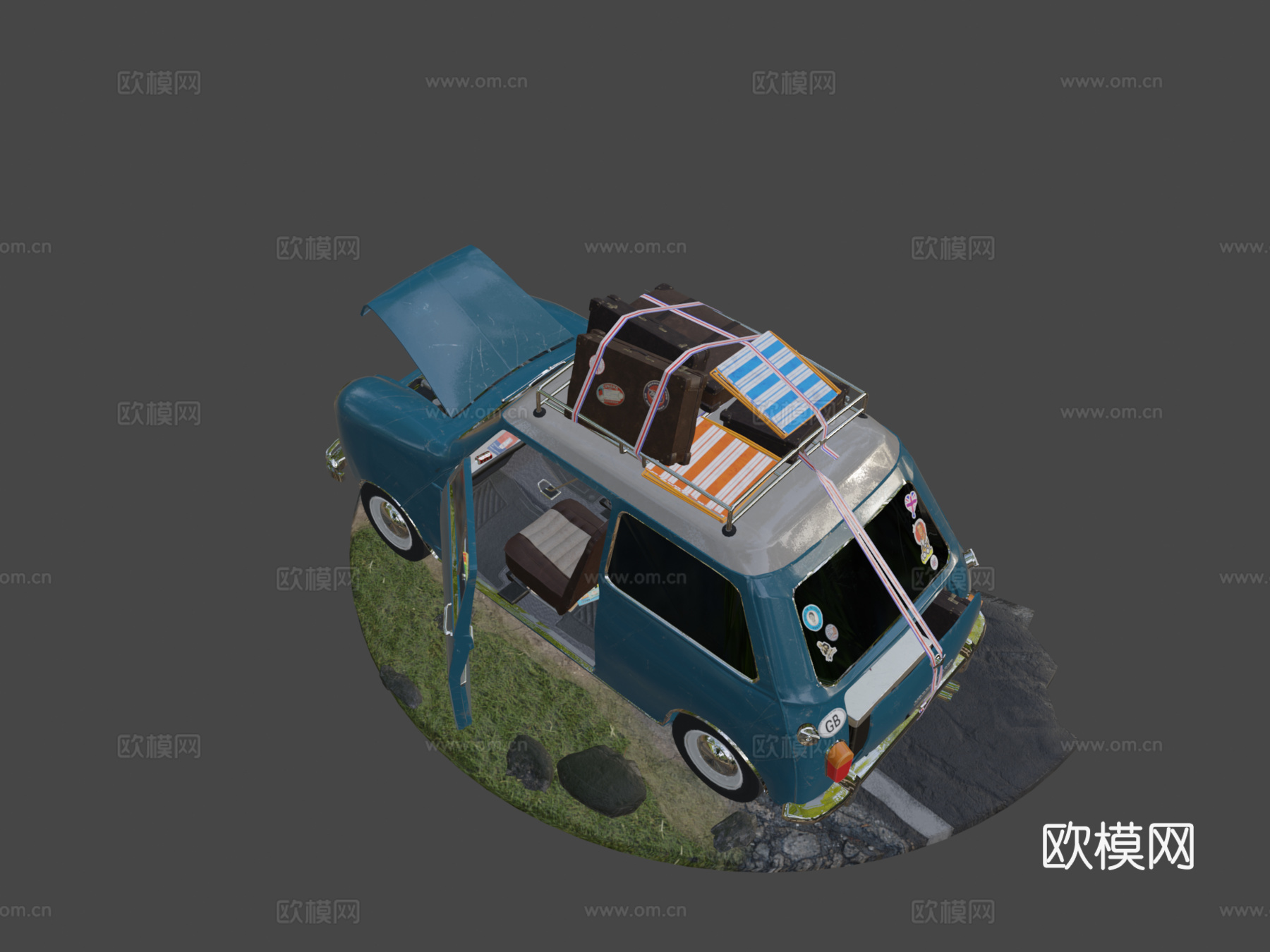 莫里斯库珀S - 奥斯汀迷你 - MK13d模型