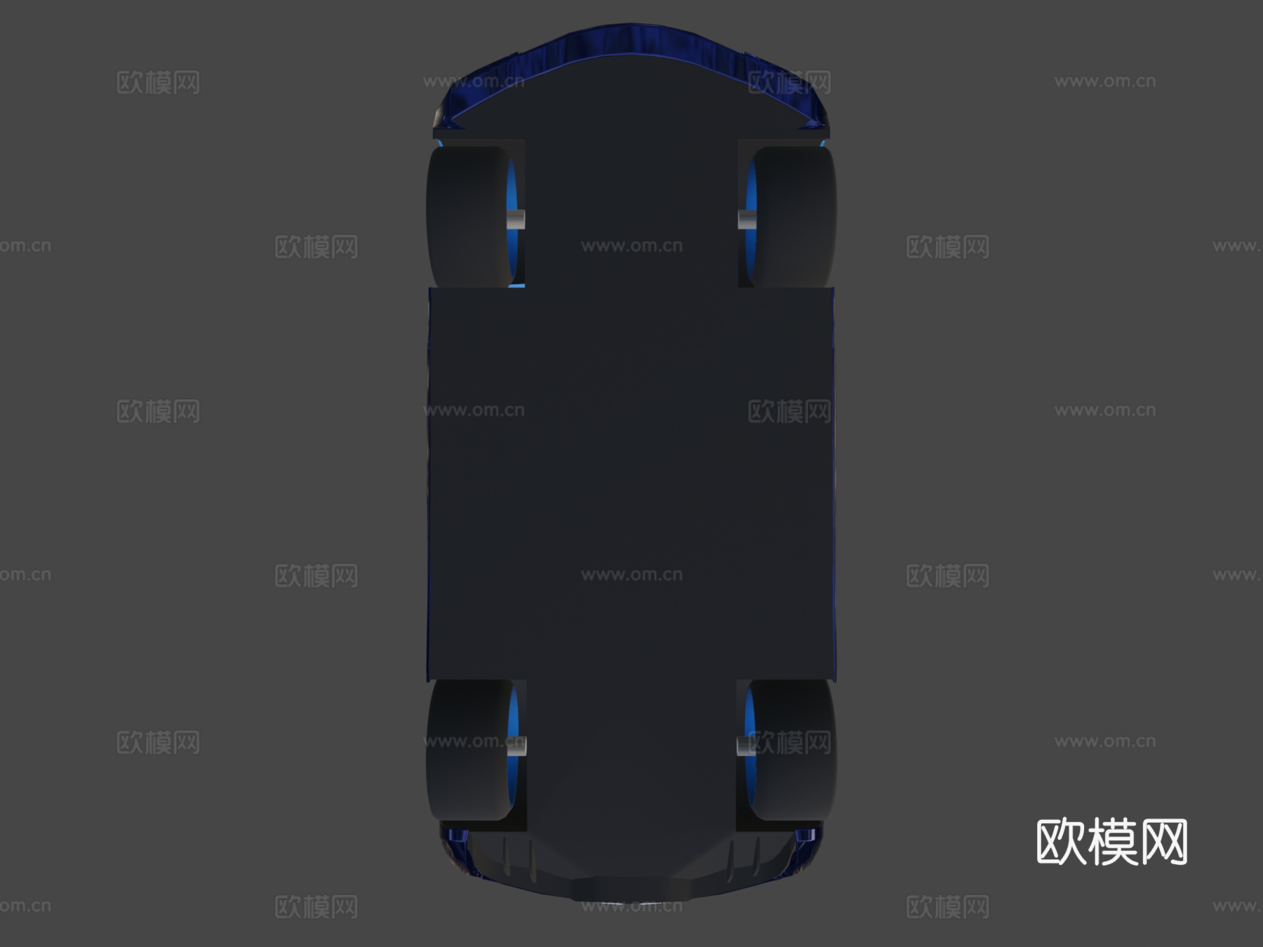 布加迪凯龙3d模型下载（渲染图7）