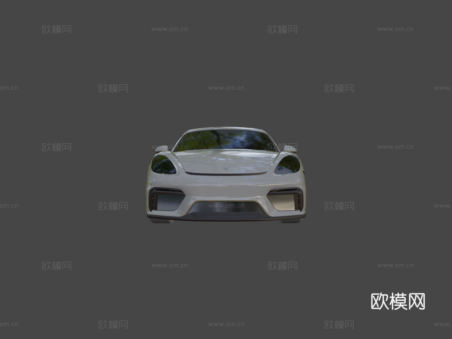 保时捷3d模型下载（渲染图6）