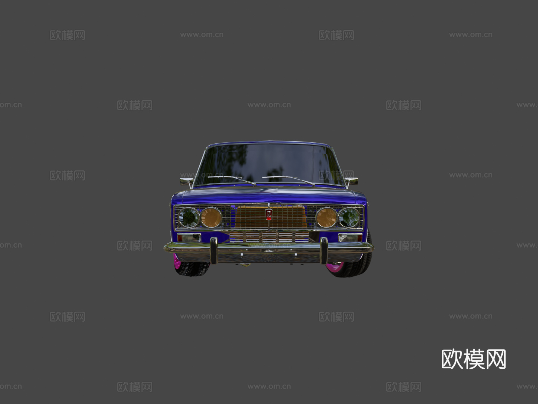 拉达 VAZ-2103 [日古利]3d模型下载（渲染图5）