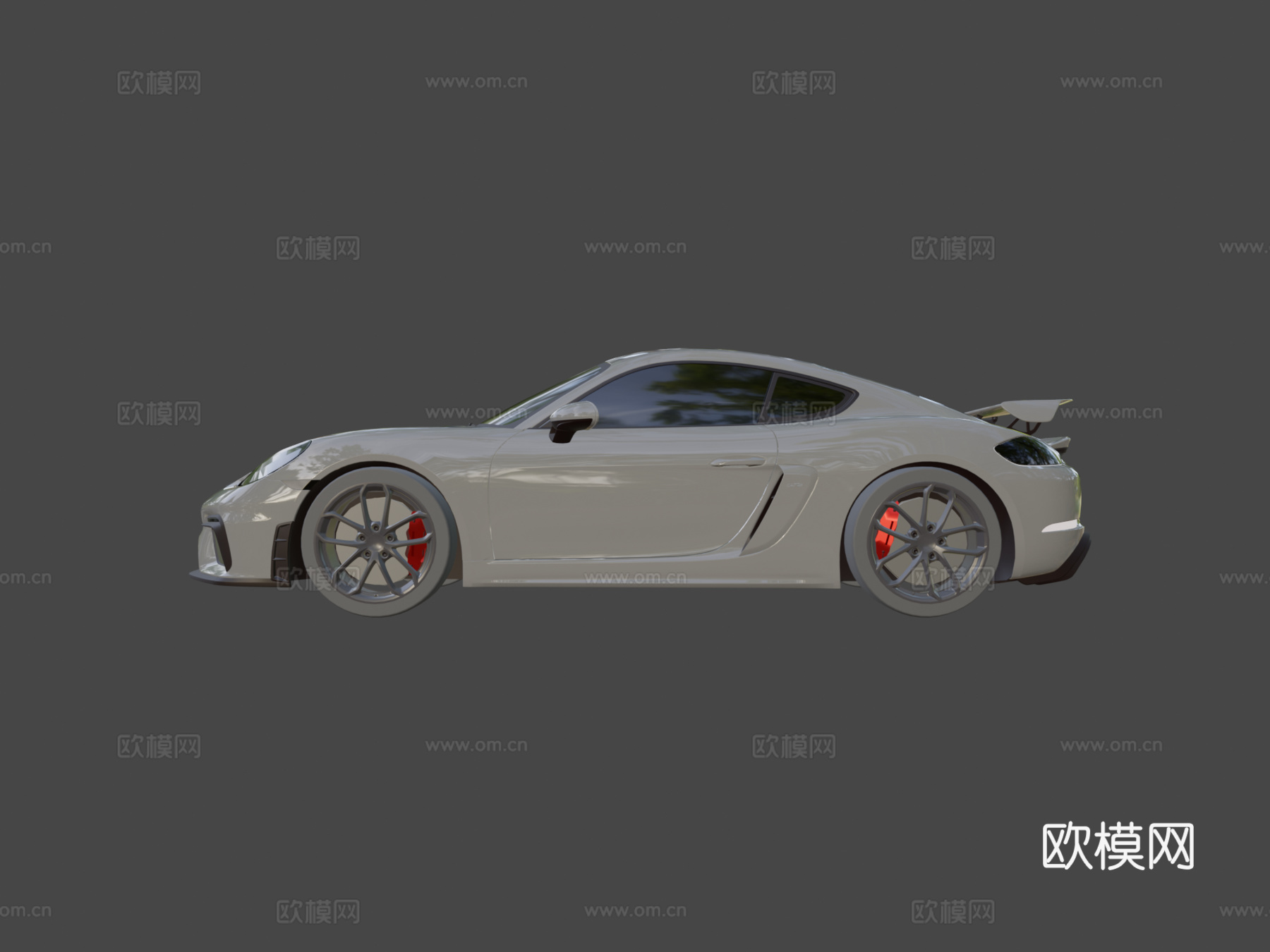 保时捷3d模型下载（渲染图5）