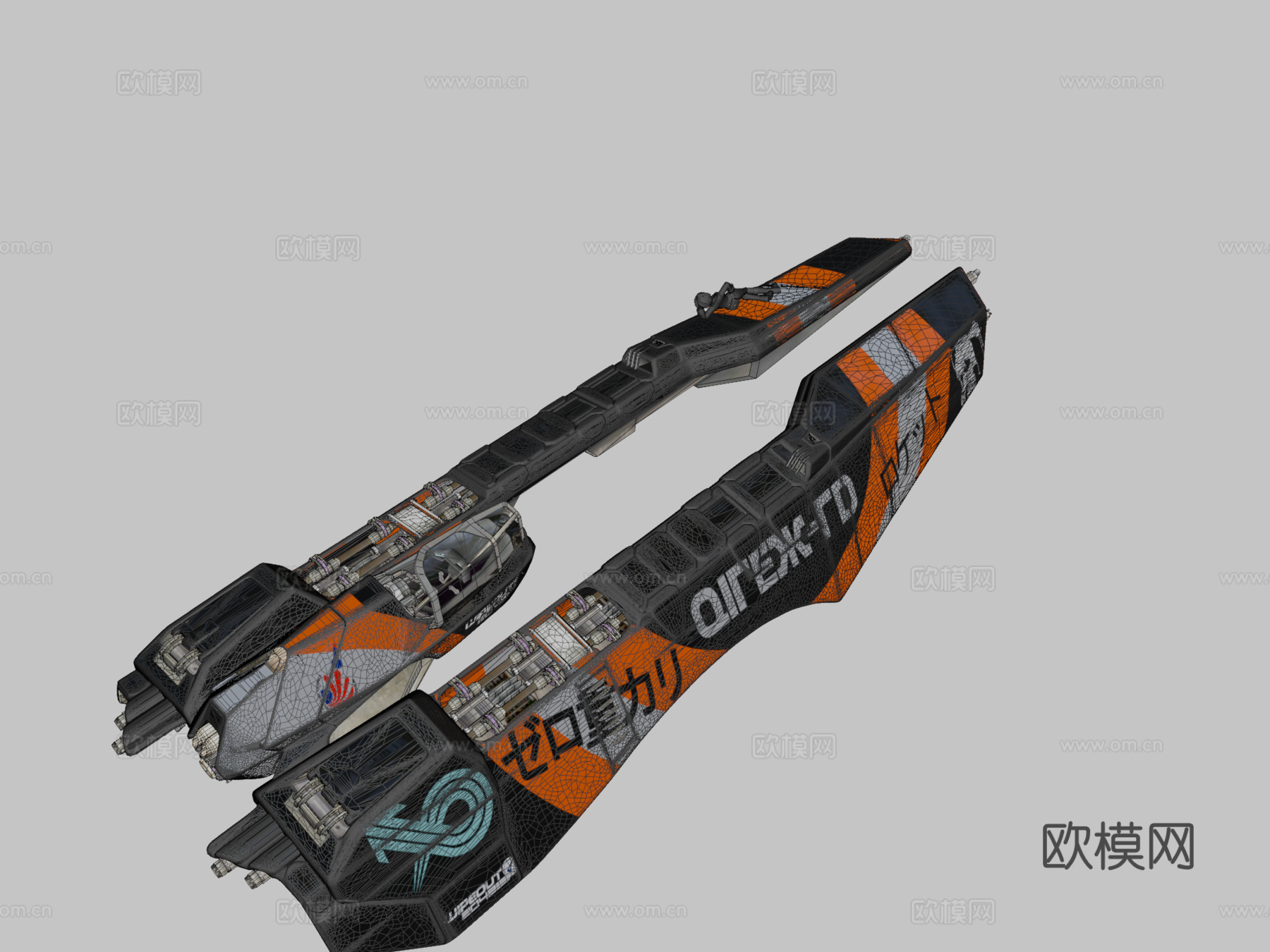 QIГЕЖ RD 4K3d模型下载（渲染图2）