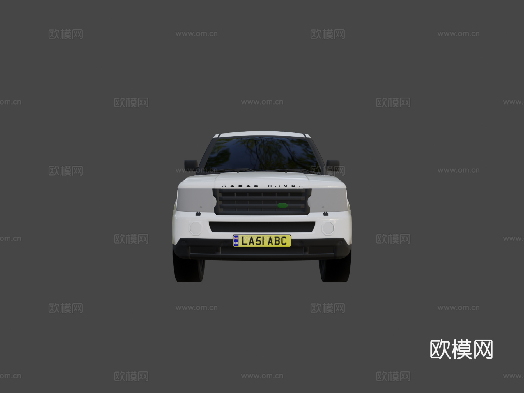 路虎揽胜运动版3d模型下载（渲染图6）