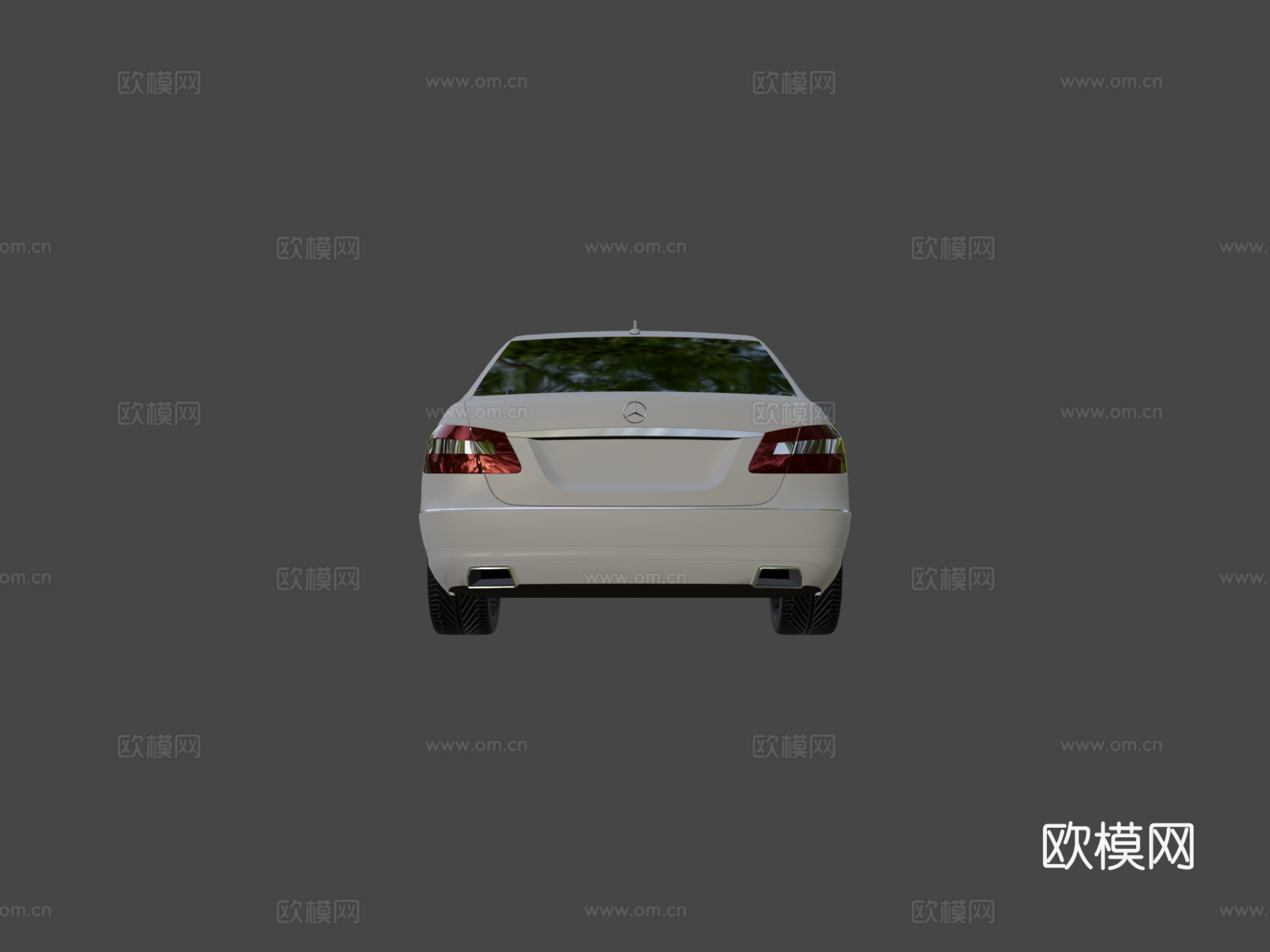 梅赛德斯-奔驰E级w2123d模型下载（渲染图5）