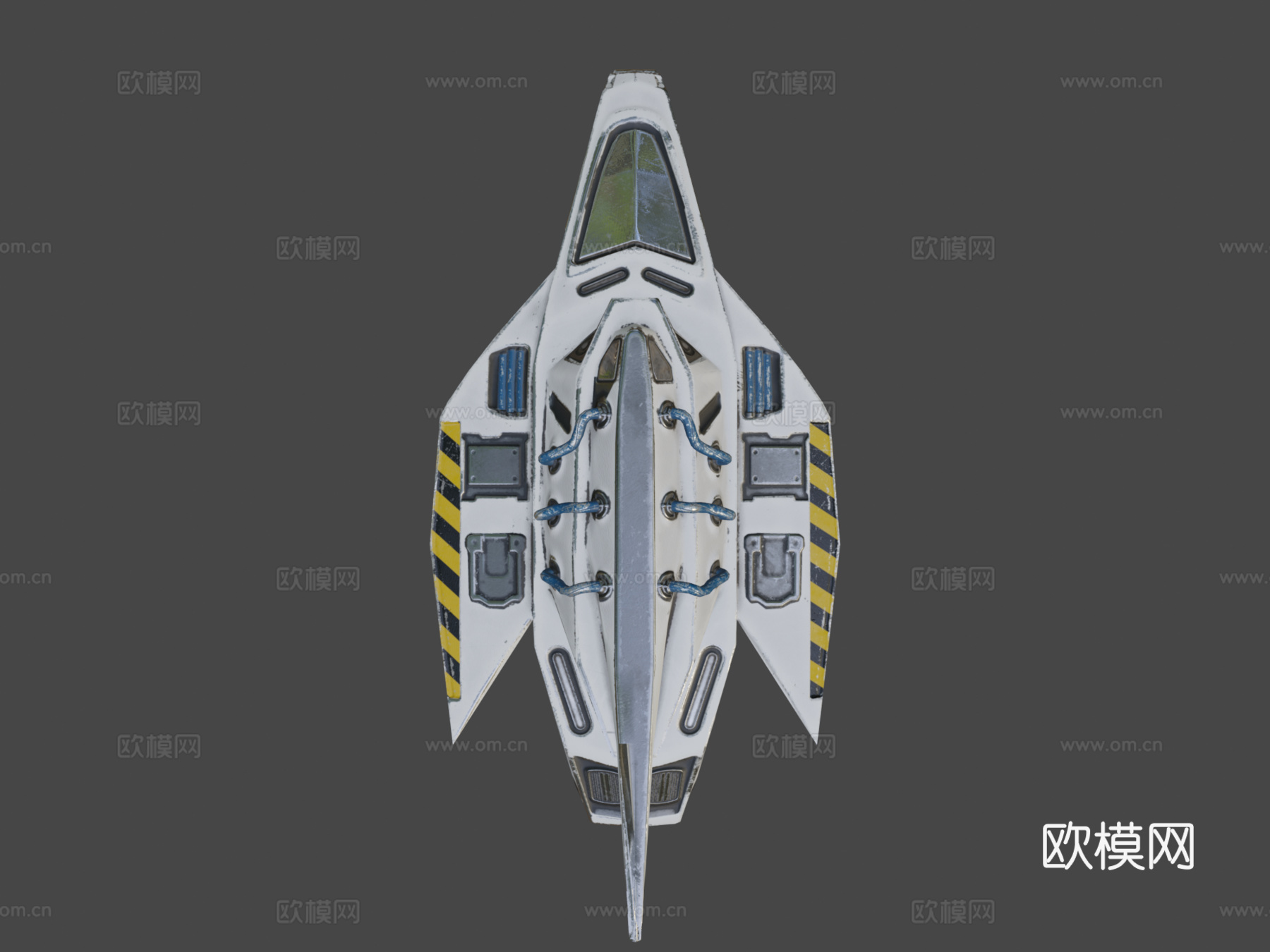 宇宙飞船3d模型下载（渲染图8）