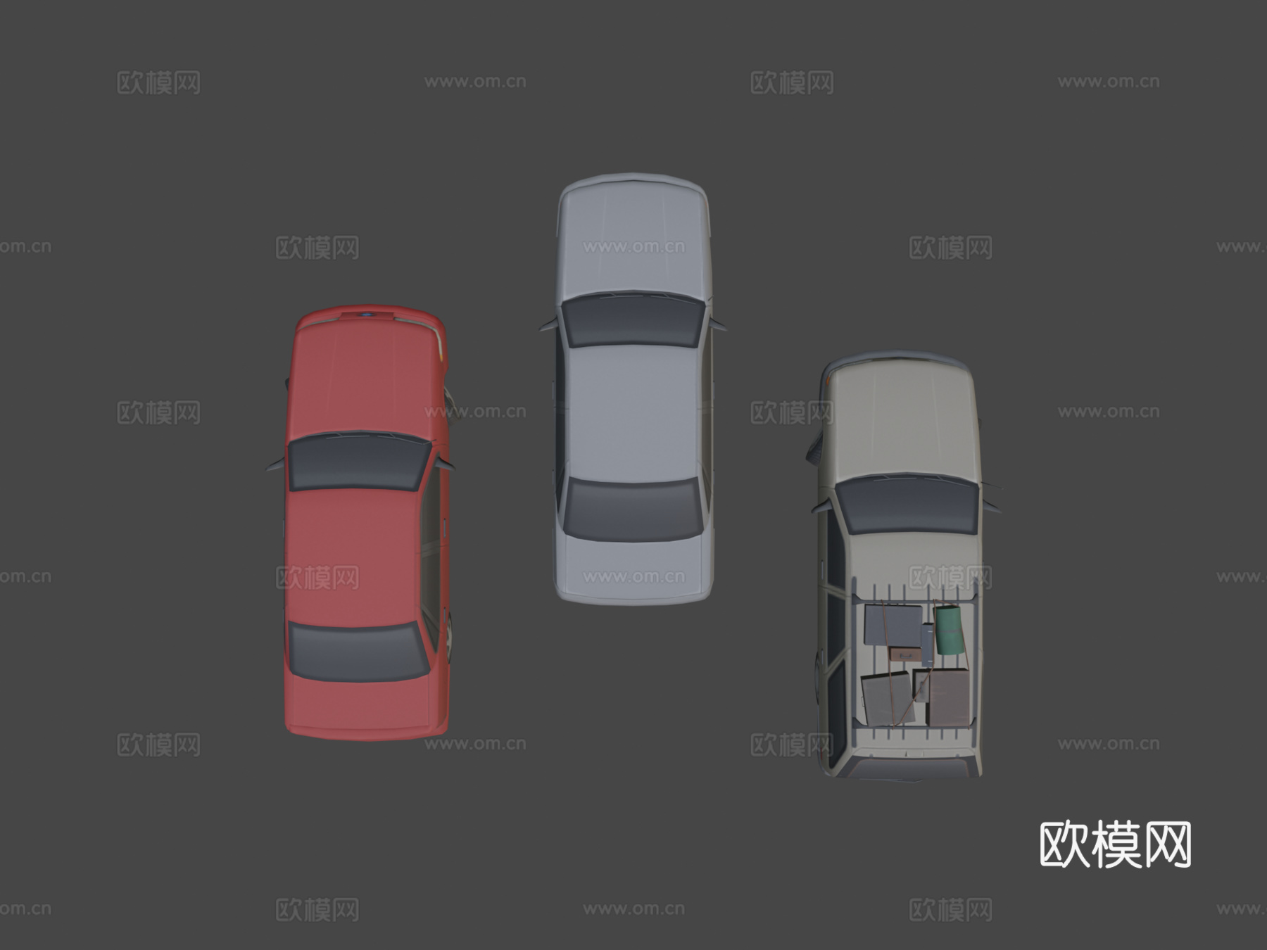 '93福特金牛座3d模型下载（渲染图6）