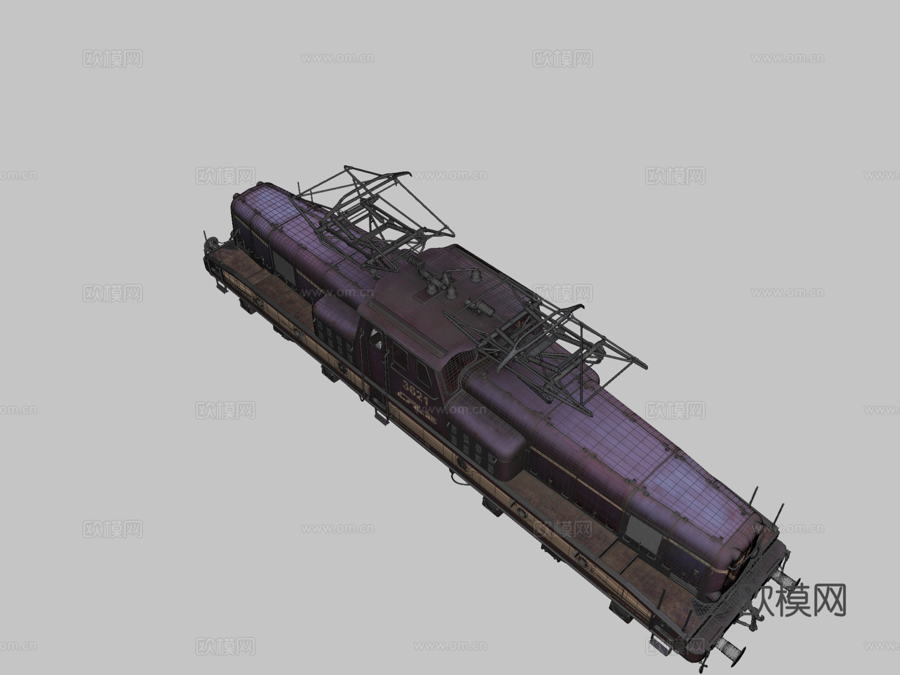 CFL 3600级3d模型下载（渲染图2）