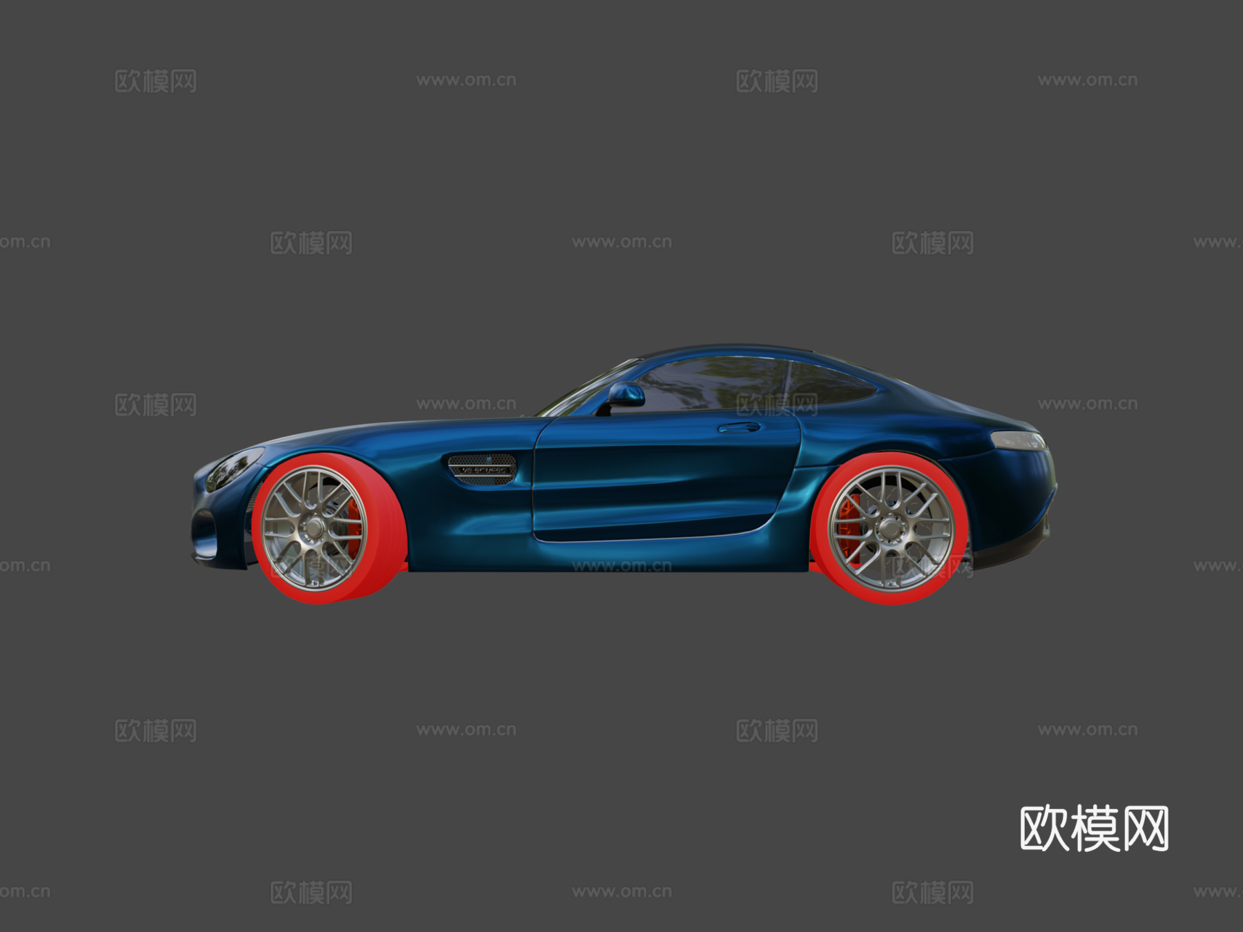 梅赛德斯-奔驰AMG-GT 20153d模型下载（渲染图6）