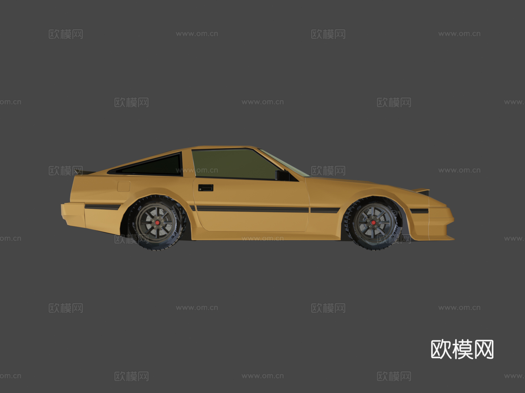 日产300ZX Z31前期型3d模型下载（渲染图6）